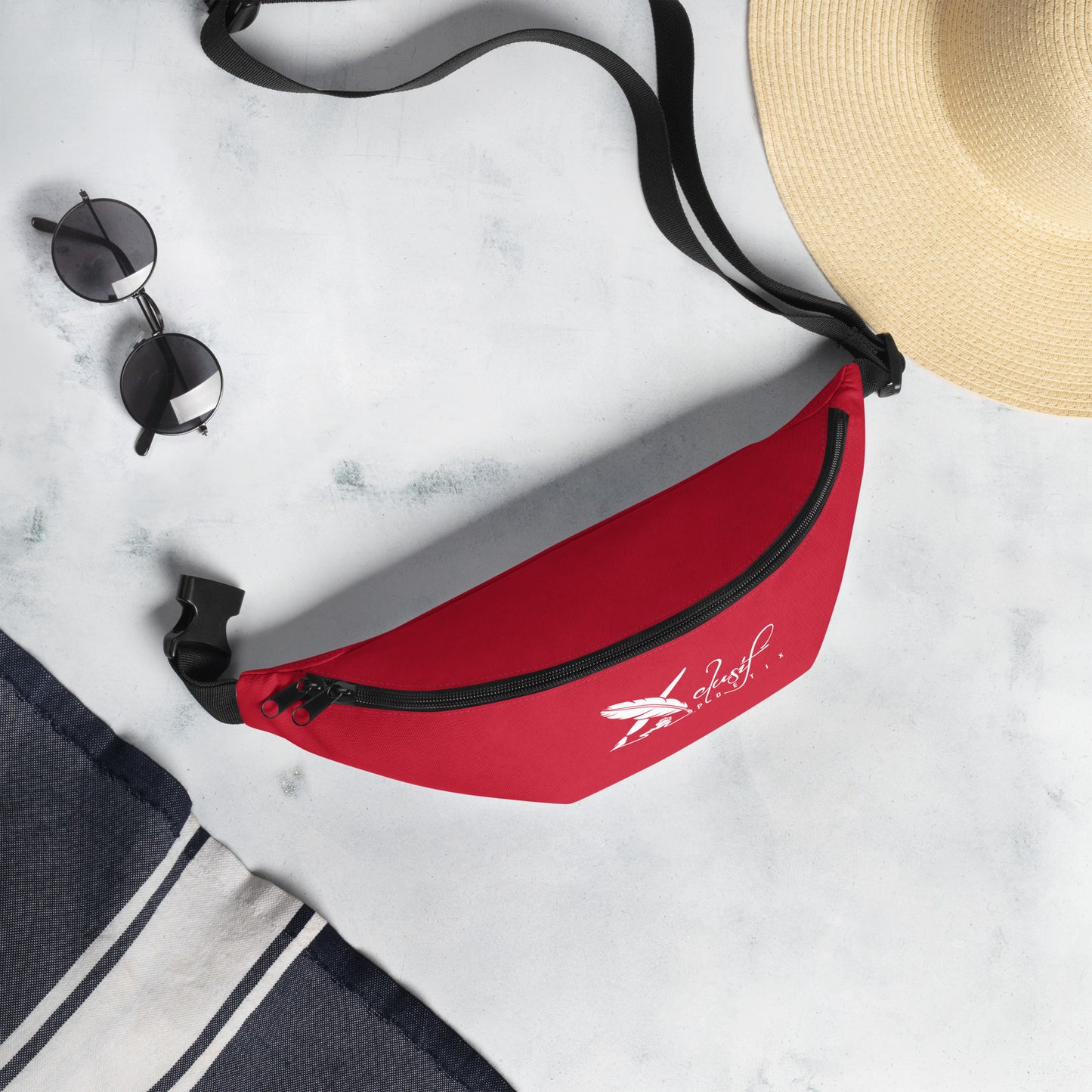 XCLUSIF POETIX RED & WHITE Fanny Pack