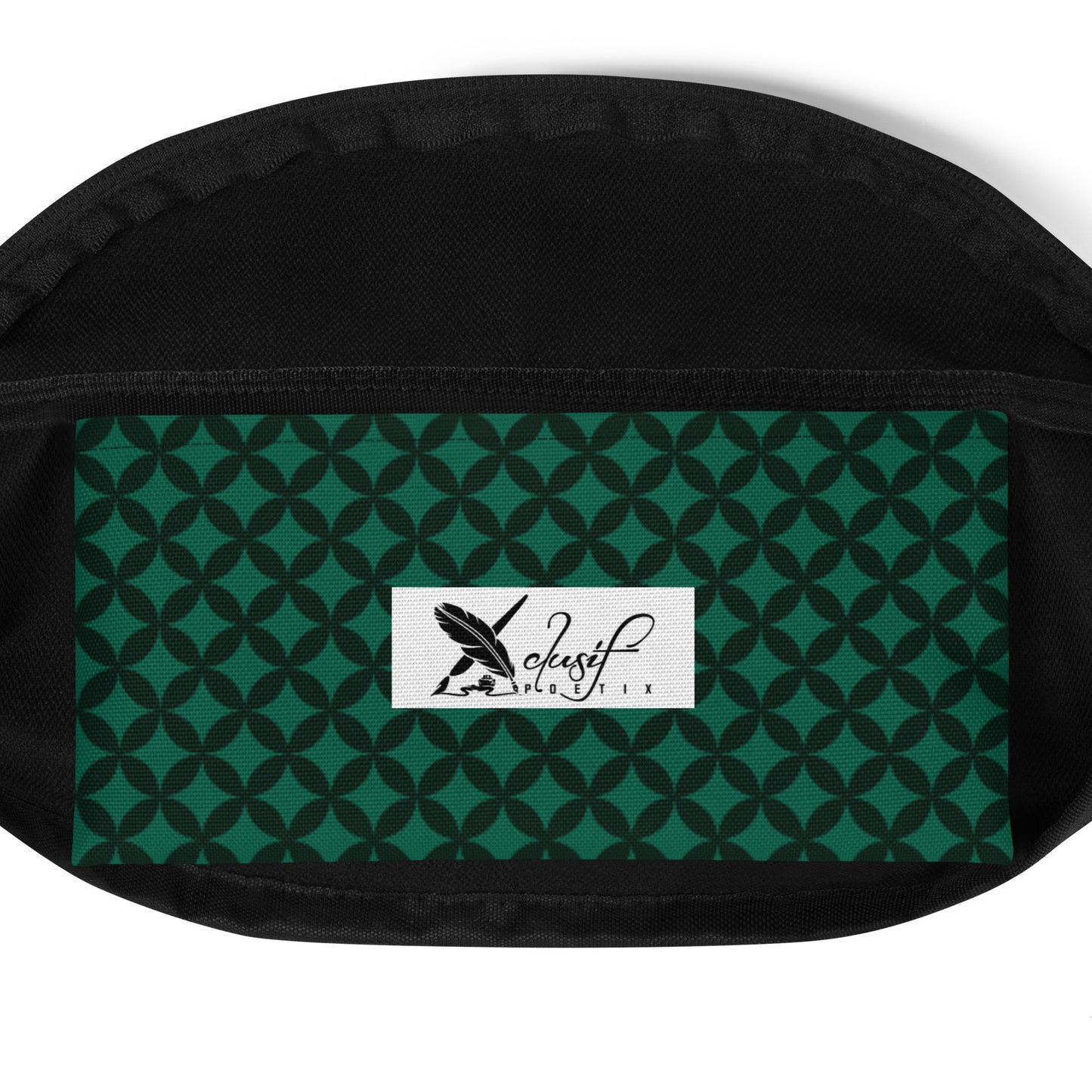 XCLUSIF POETIX LUXURY GREEN Fanny Pack