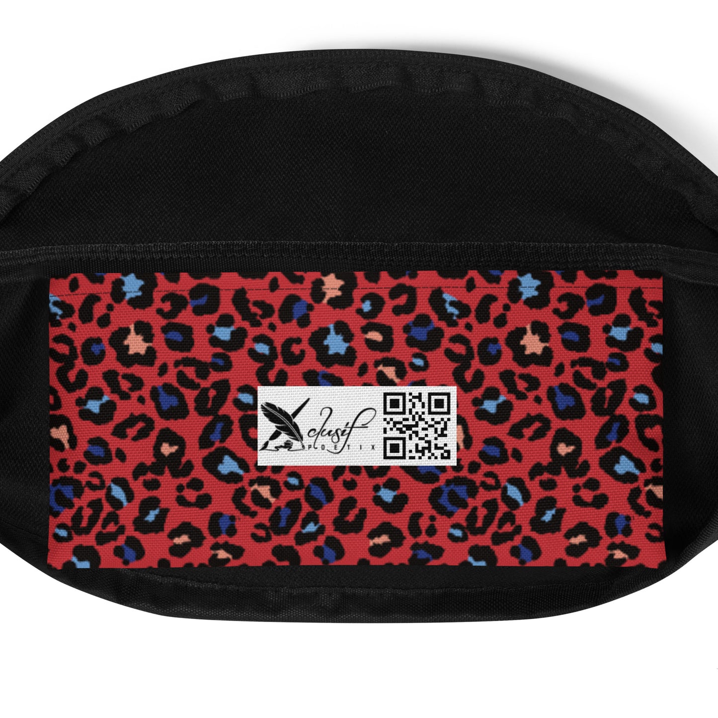 XCLUSIF POETIX RED LEOPARD Fanny Pack