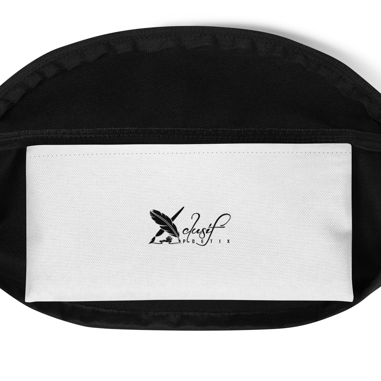 XCLUSIF POETIX WHITE & BLACK Fanny Pack