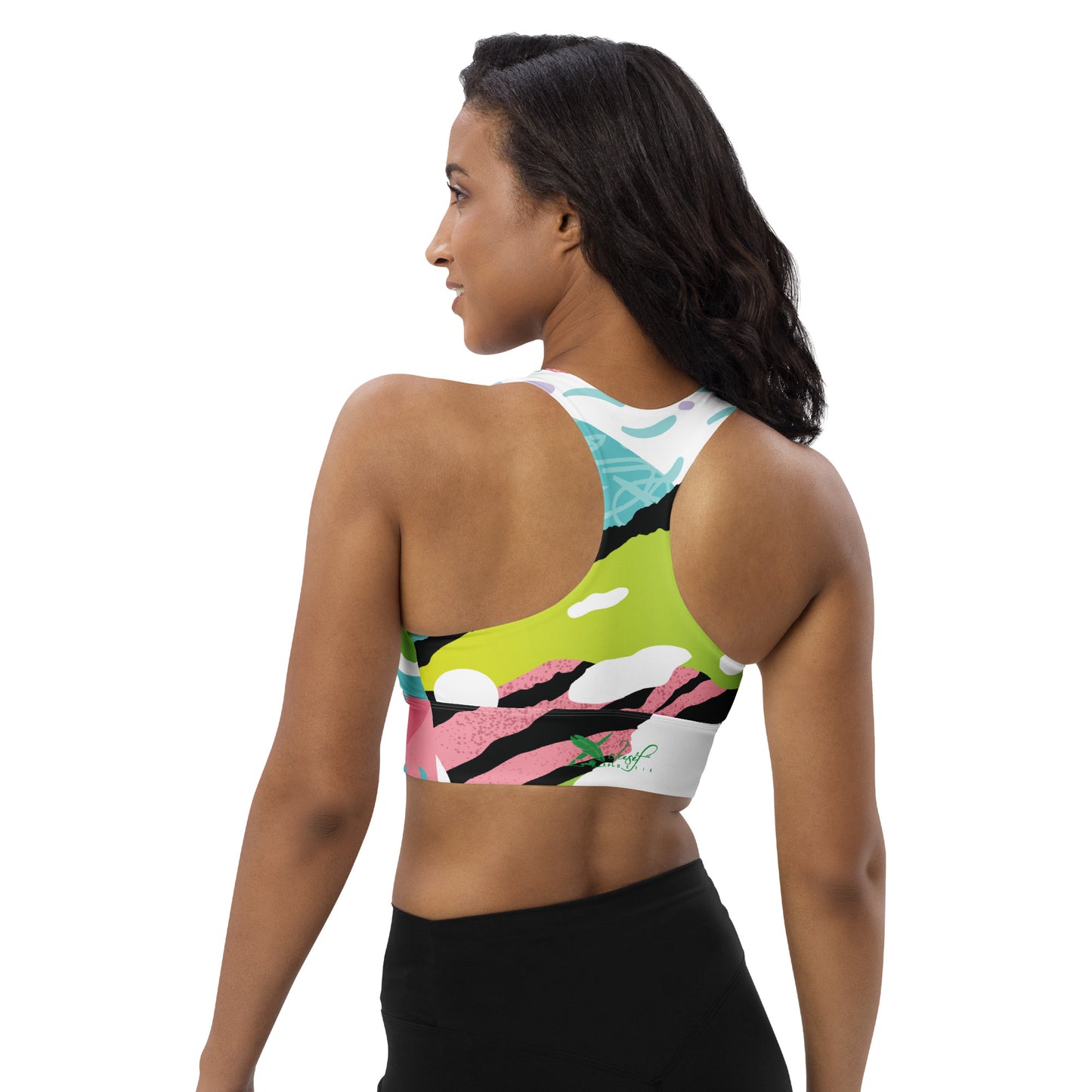 FRE (FRESH) BY XCLUSIF POETIX Women's Longline sports bra