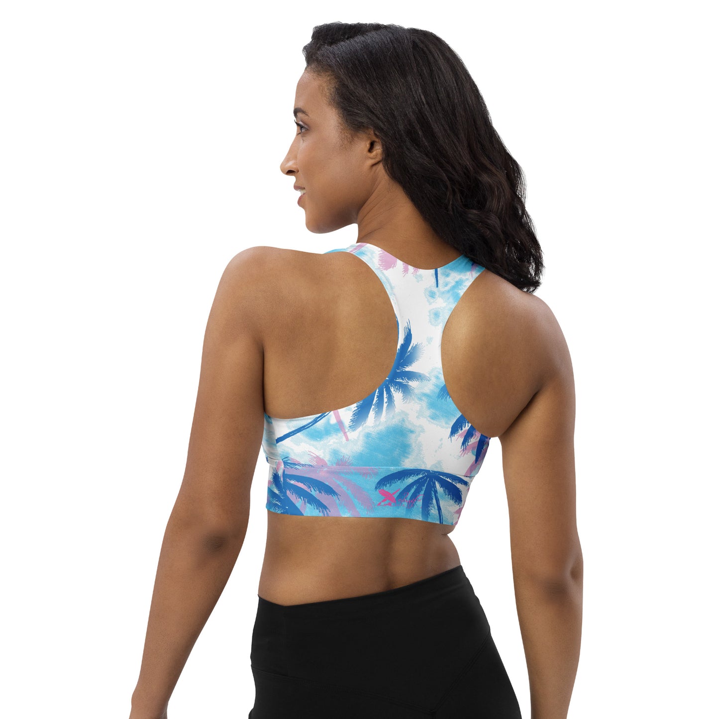 XCLUSIF POETIX MIAMI Women's Longline sports bra