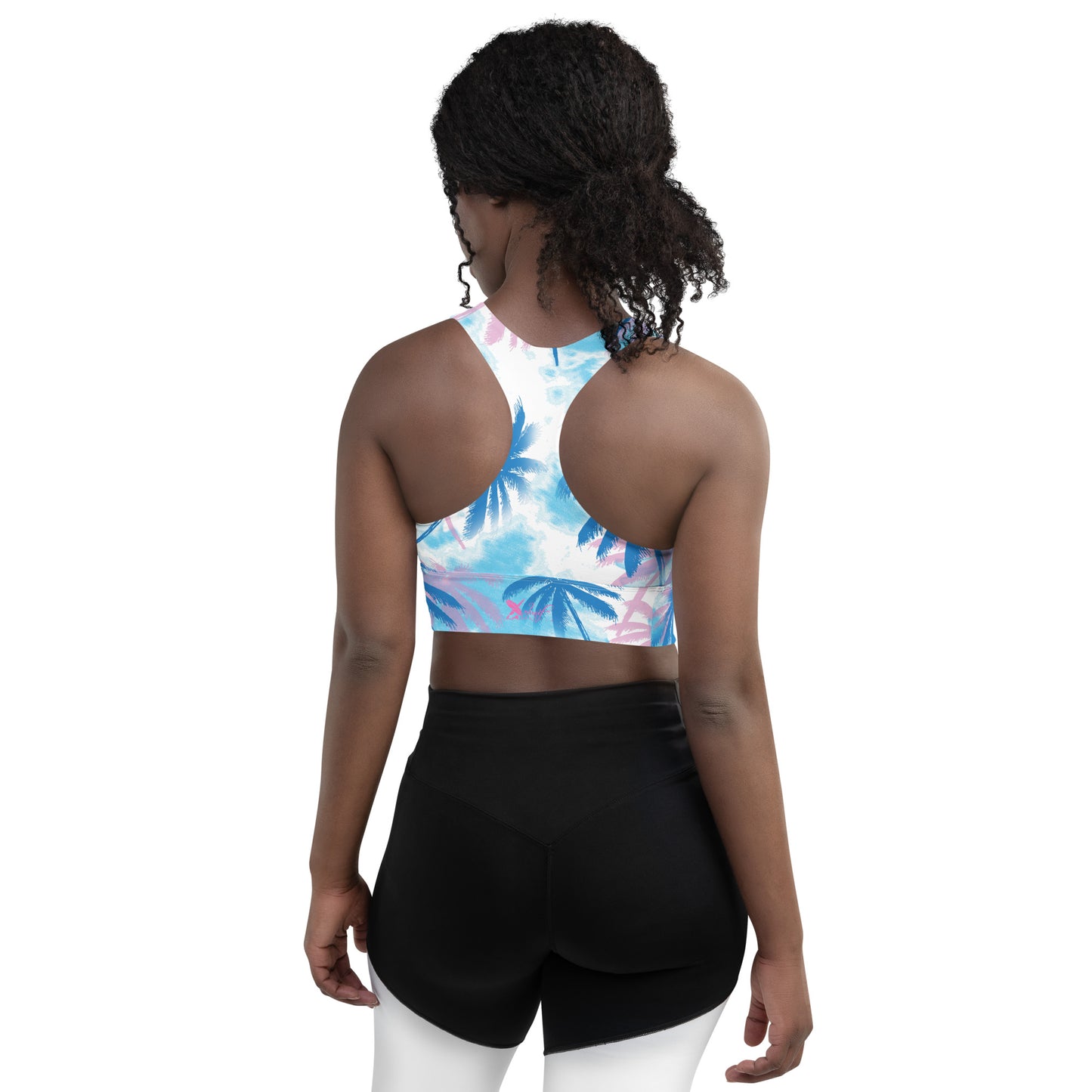 XCLUSIF POETIX MIAMI Women's Longline sports bra