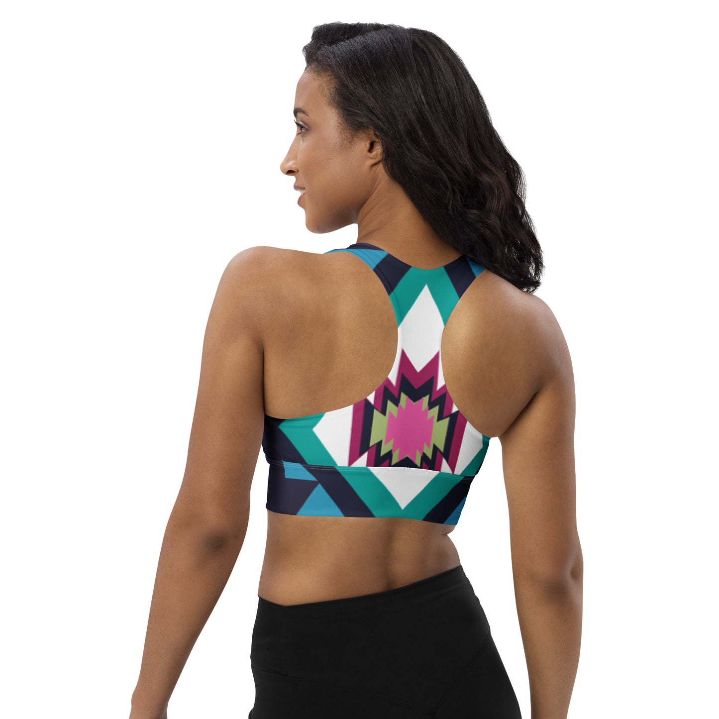 TRIBAL BY XCLUSIF POETIX Longline sports bra