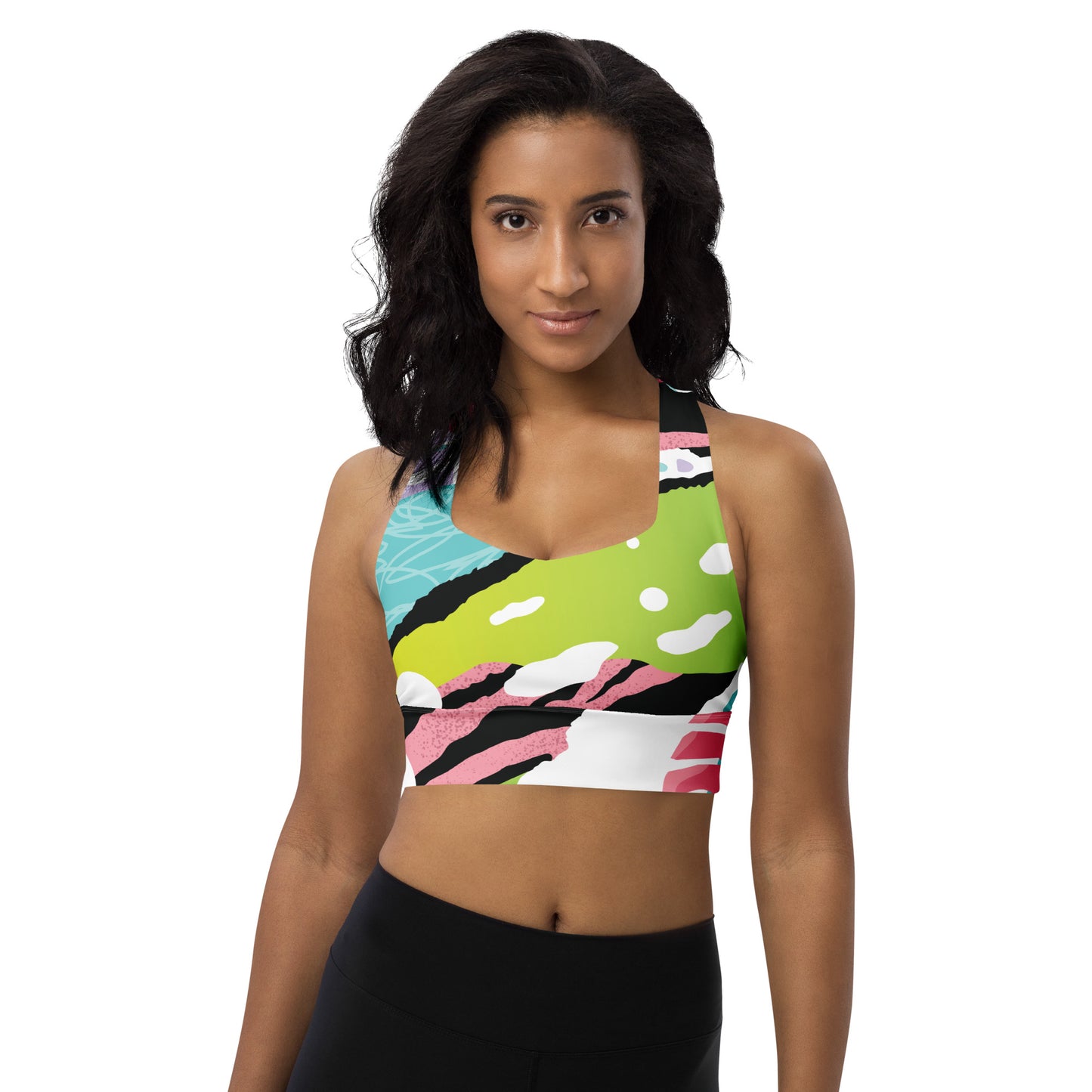 FRE (FRESH) BY XCLUSIF POETIX Women's Longline sports bra