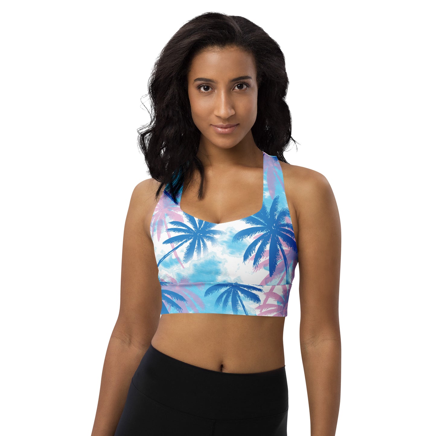 XCLUSIF POETIX MIAMI Women's Longline sports bra