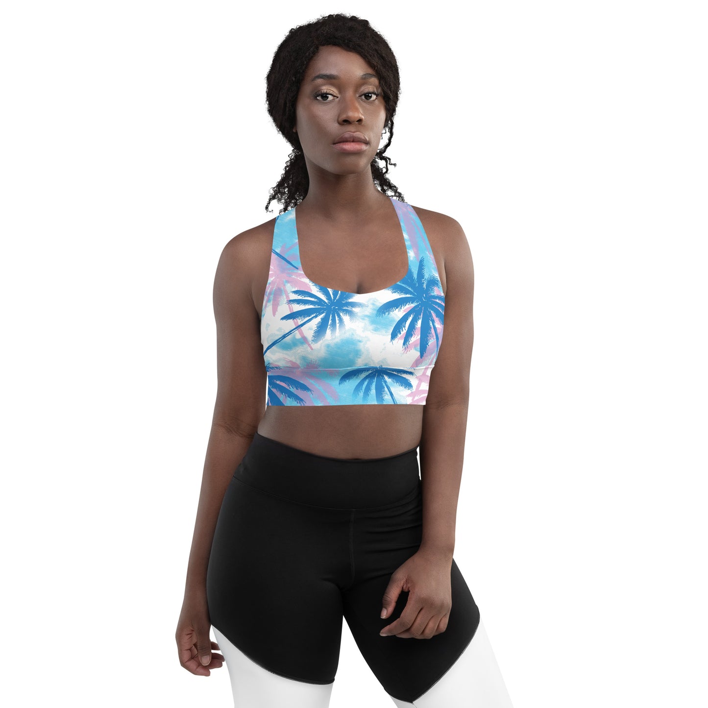 XCLUSIF POETIX MIAMI Women's Longline sports bra