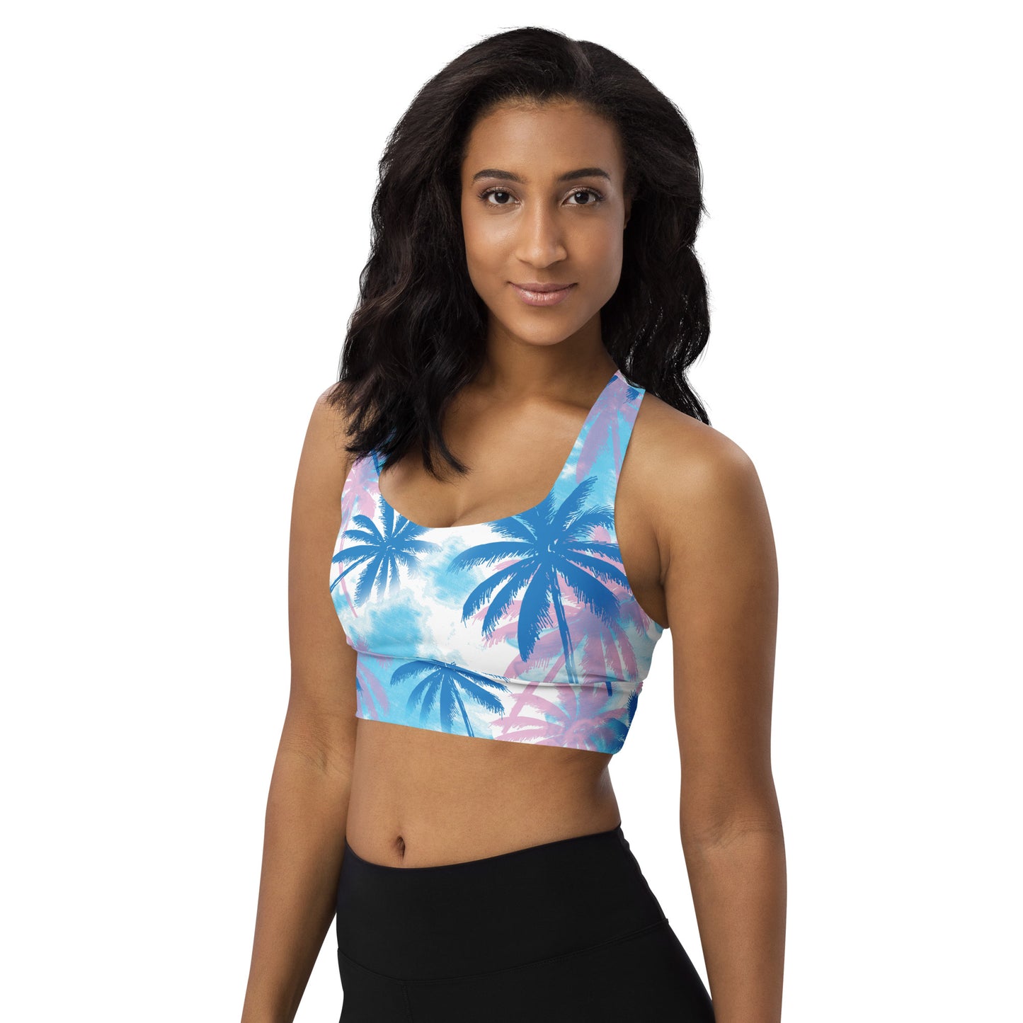 XCLUSIF POETIX MIAMI Women's Longline sports bra