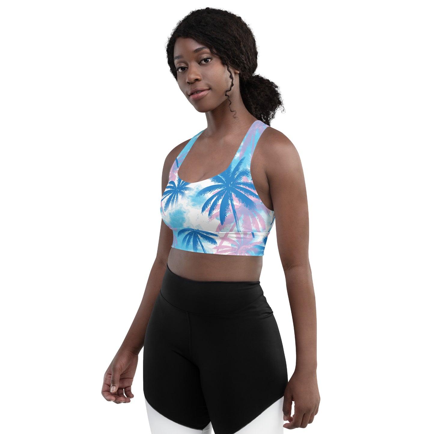 XCLUSIF POETIX MIAMI Women's Longline sports bra