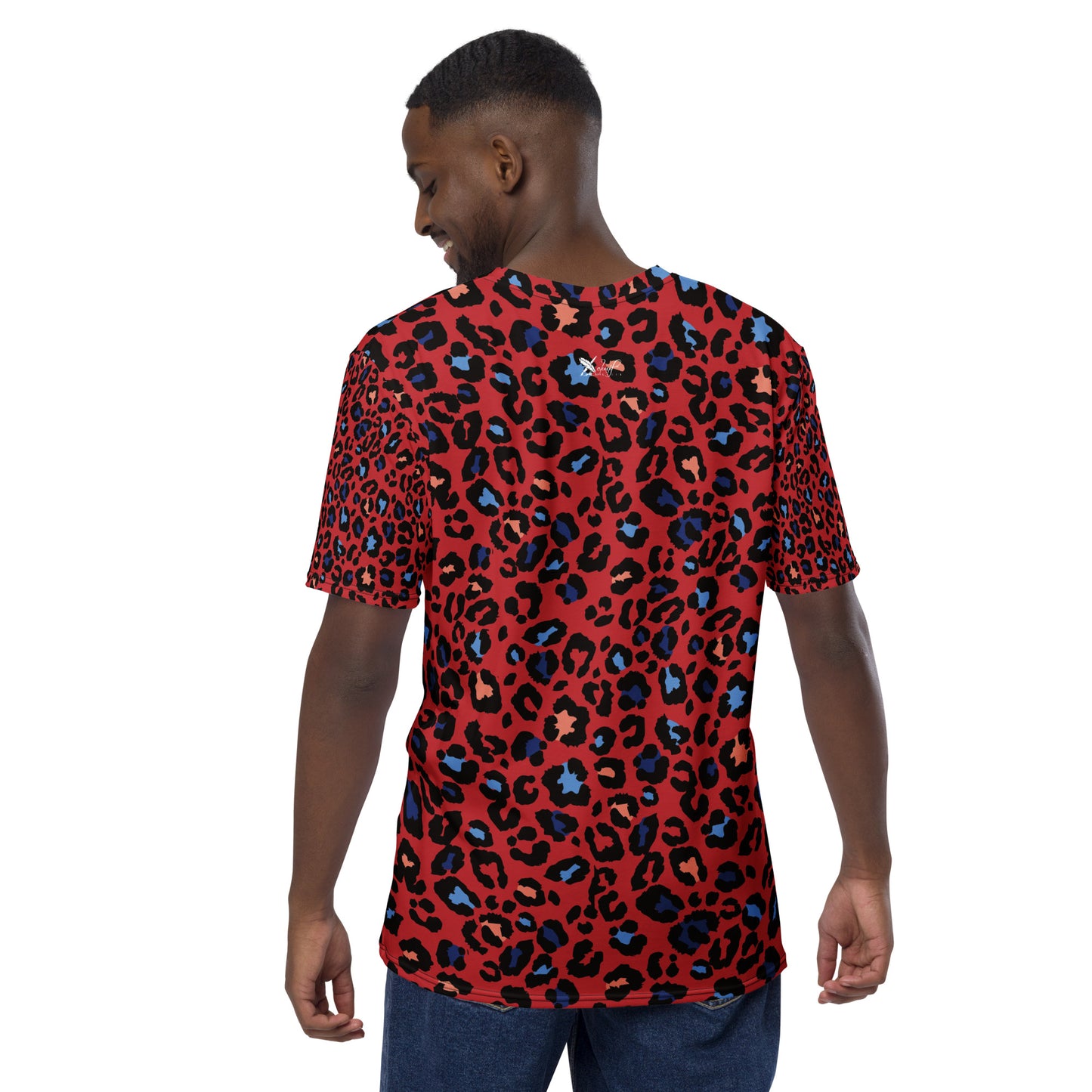 XCLUSIF POETIX RED LEOPARD Men's t-shirt