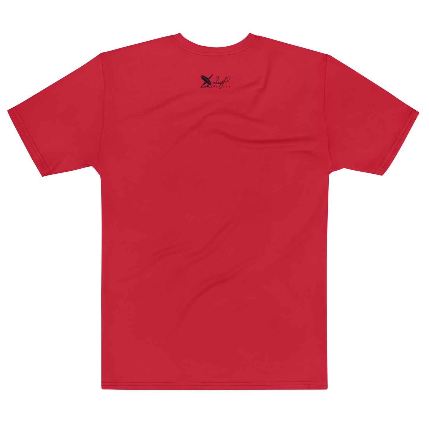 XCLUSIF POETIX RED & WHITE LOGO Men's t-shirt