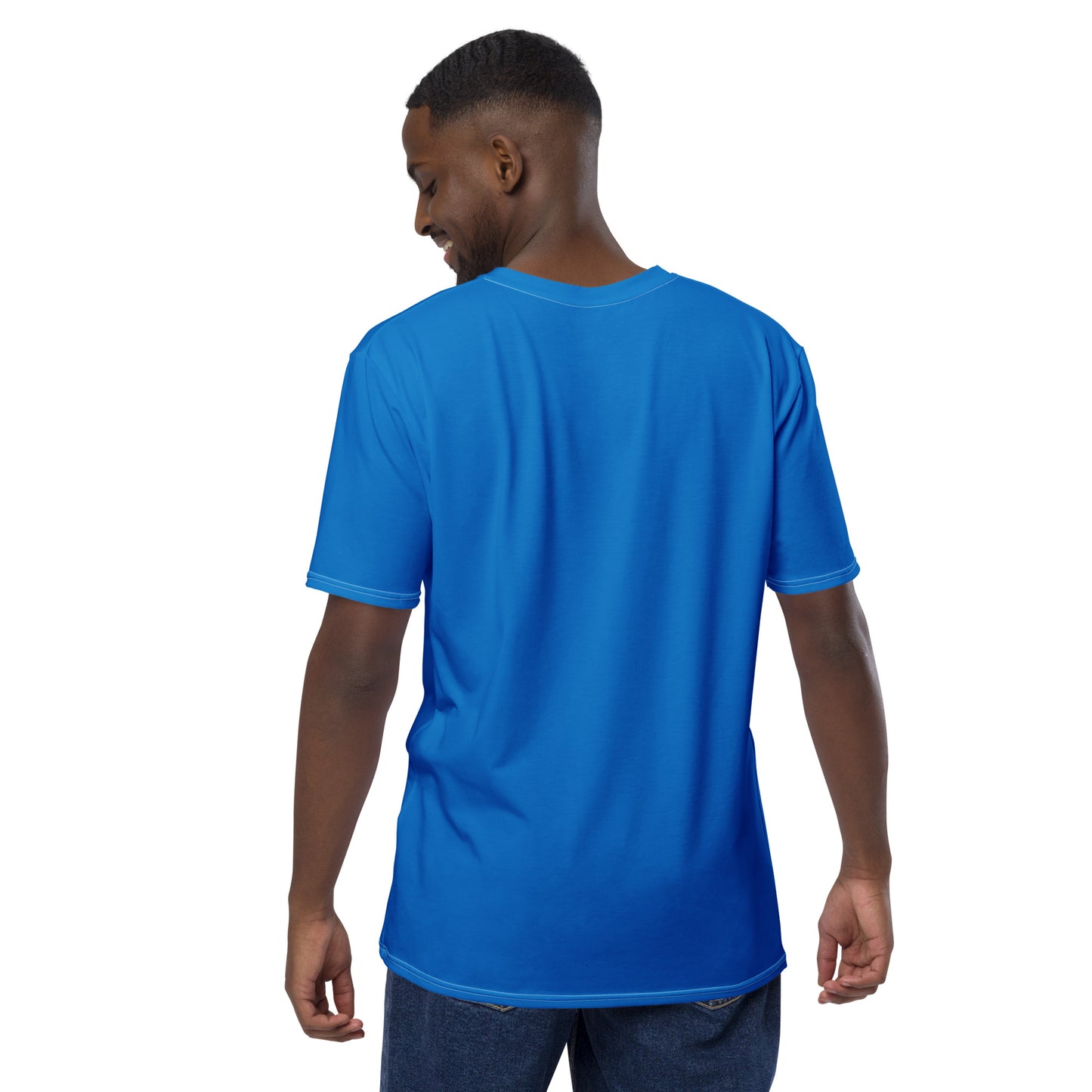 XCLUSIF POETIX BLUE & WHITE Men's t-shirt