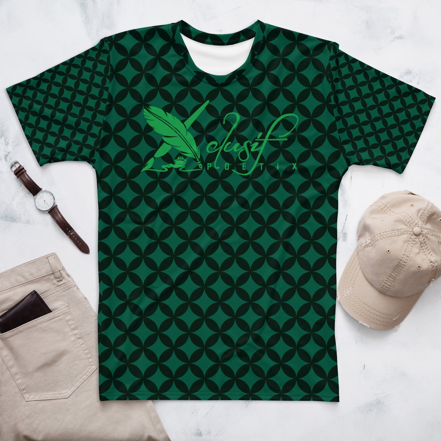 XCLUSIF POETIX LUXURY GREEN Men's t-shirt