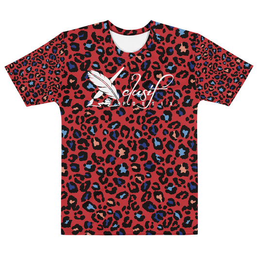 XCLUSIF POETIX RED LEOPARD Men's t-shirt