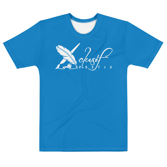 XCLUSIF POETIX BLUE & WHITE Men's t-shirt