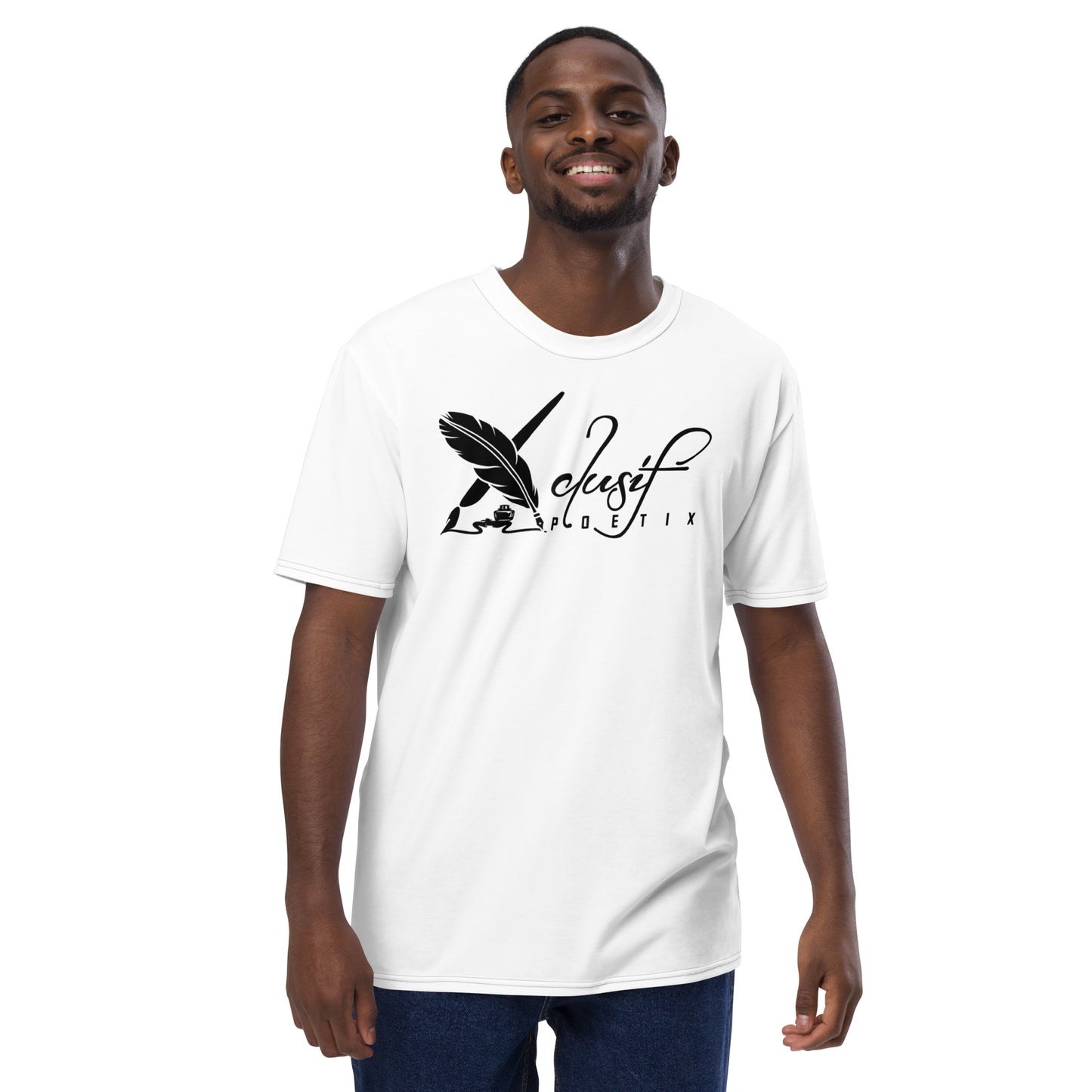 XCLUSIF POETIX WHITE & BLACK Men's t-shirt