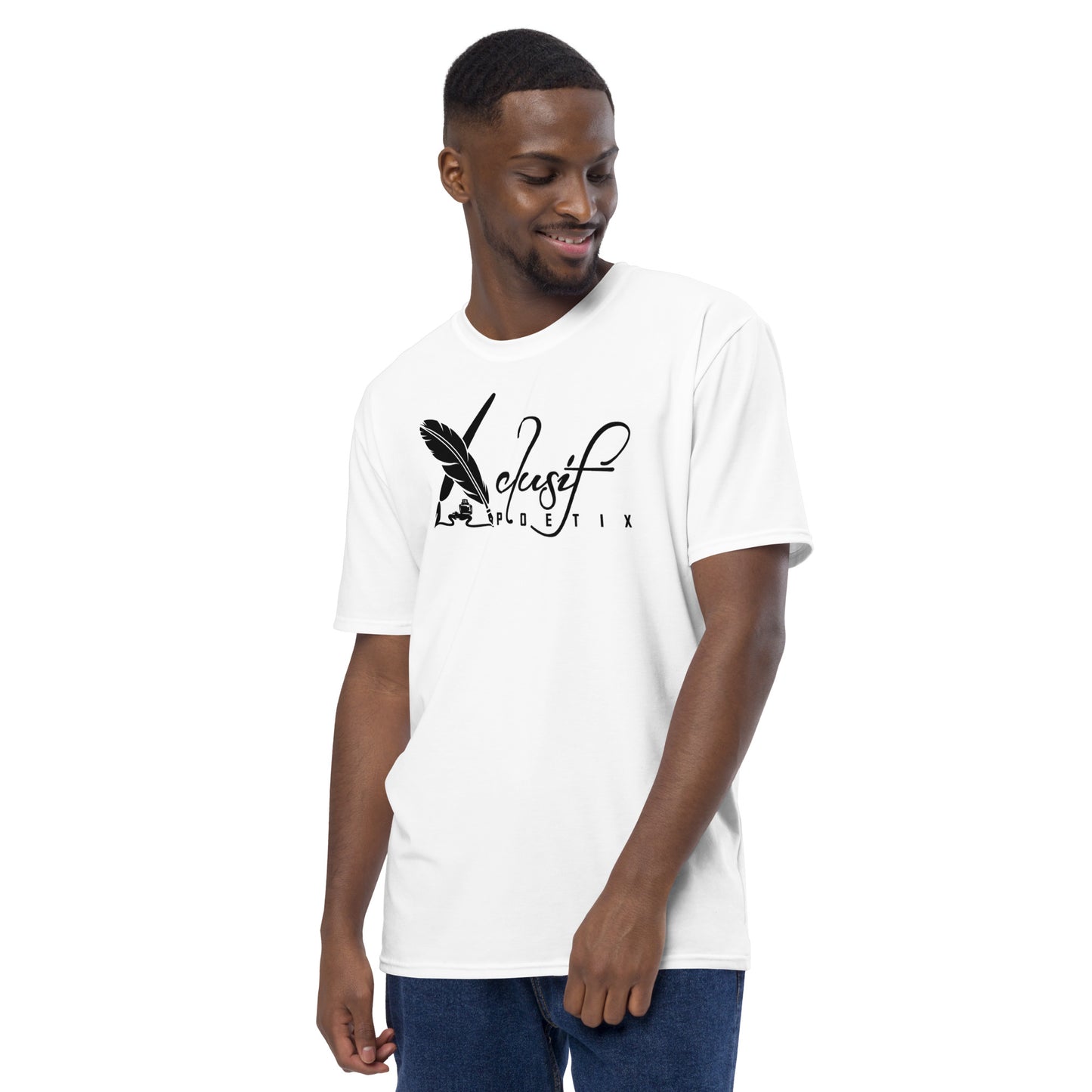 XCLUSIF POETIX WHITE & BLACK Men's t-shirt