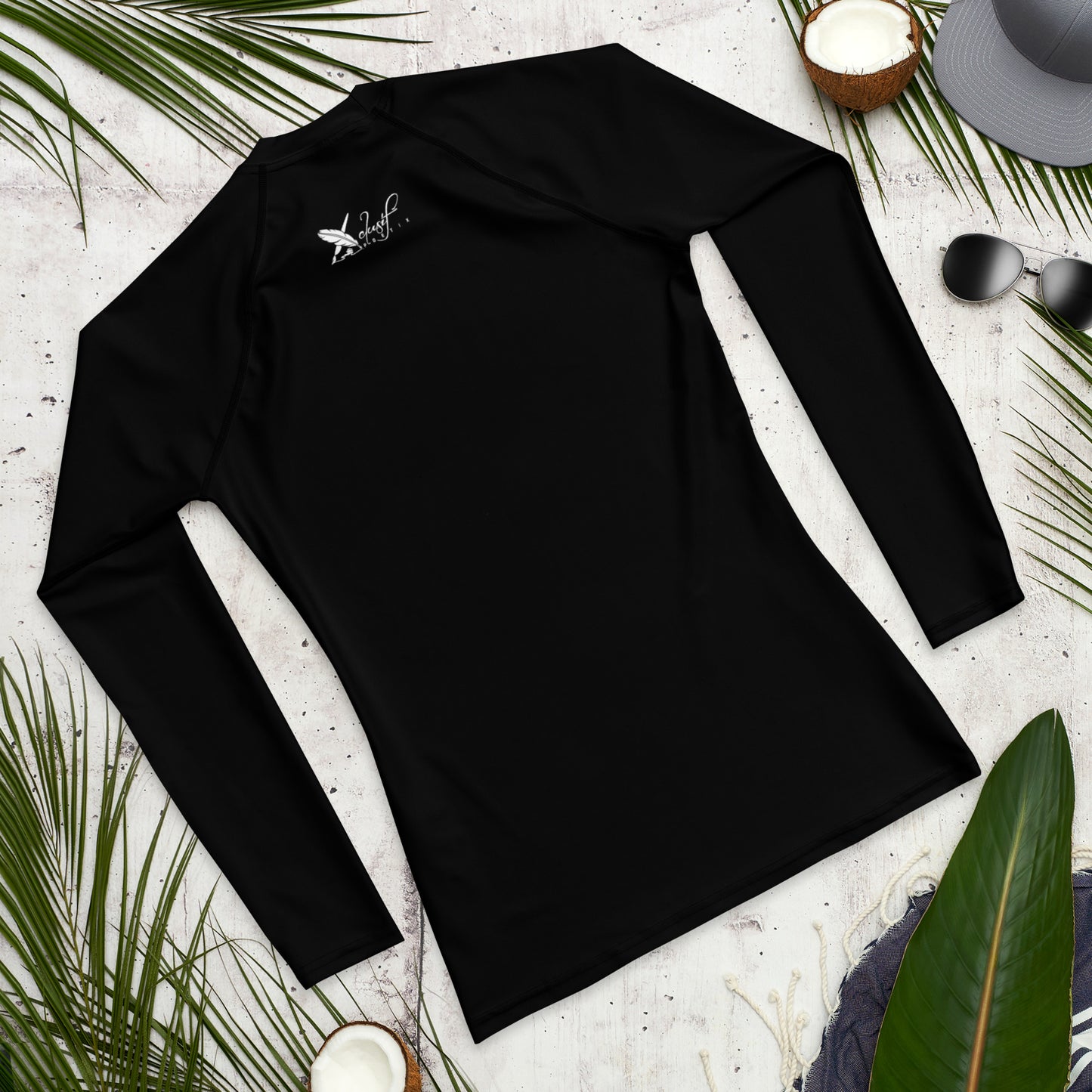 XCLUSIF POETIX BLACK & WHITE Men's Rash Guard