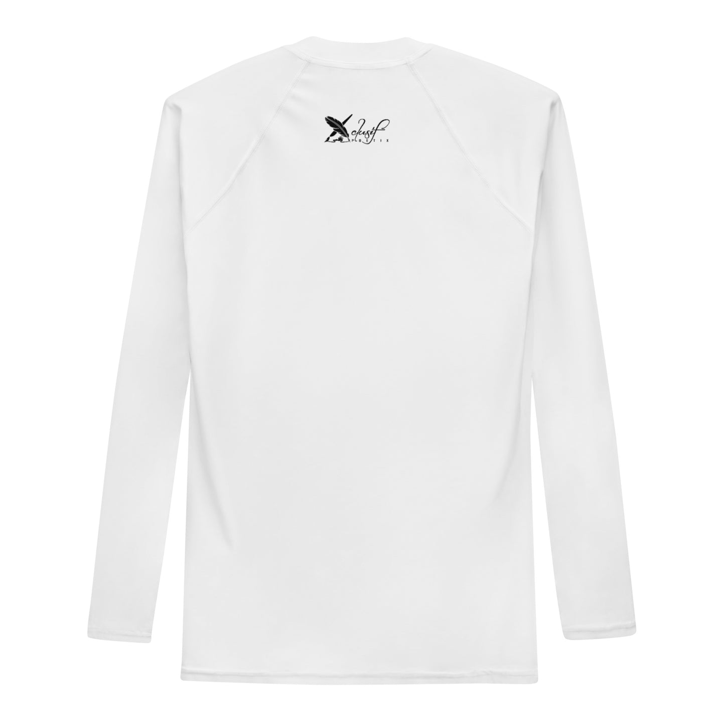 XCLUSIF POETIX WHITE & BLACK Men's Rash Guard