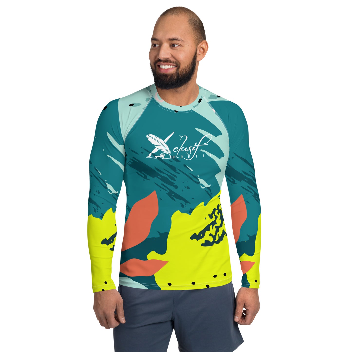 XCLUSIF POETIX JUNGLE Men's Rash Guard