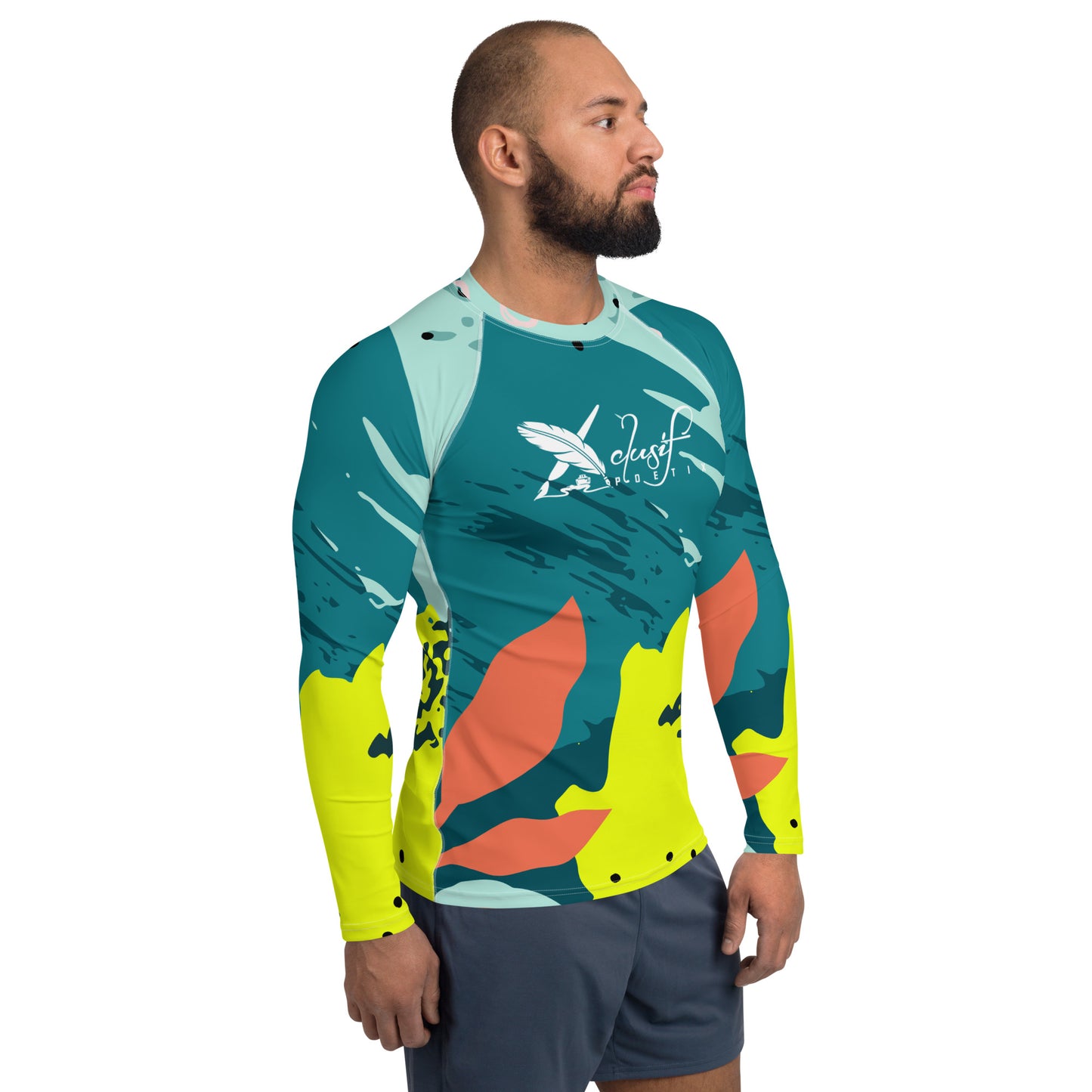 XCLUSIF POETIX JUNGLE Men's Rash Guard