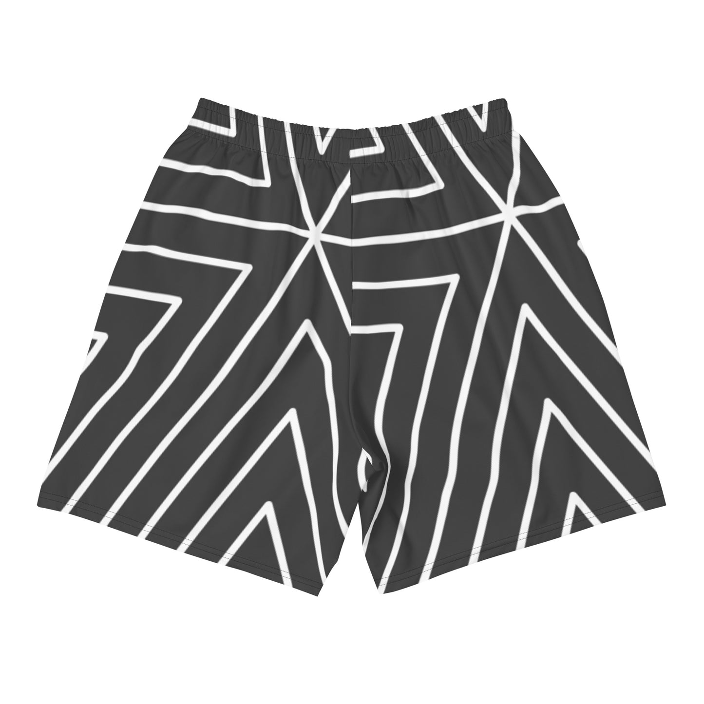 XCLUSIF POETIX BLACK TRIANGLE Men's Athletic Shorts