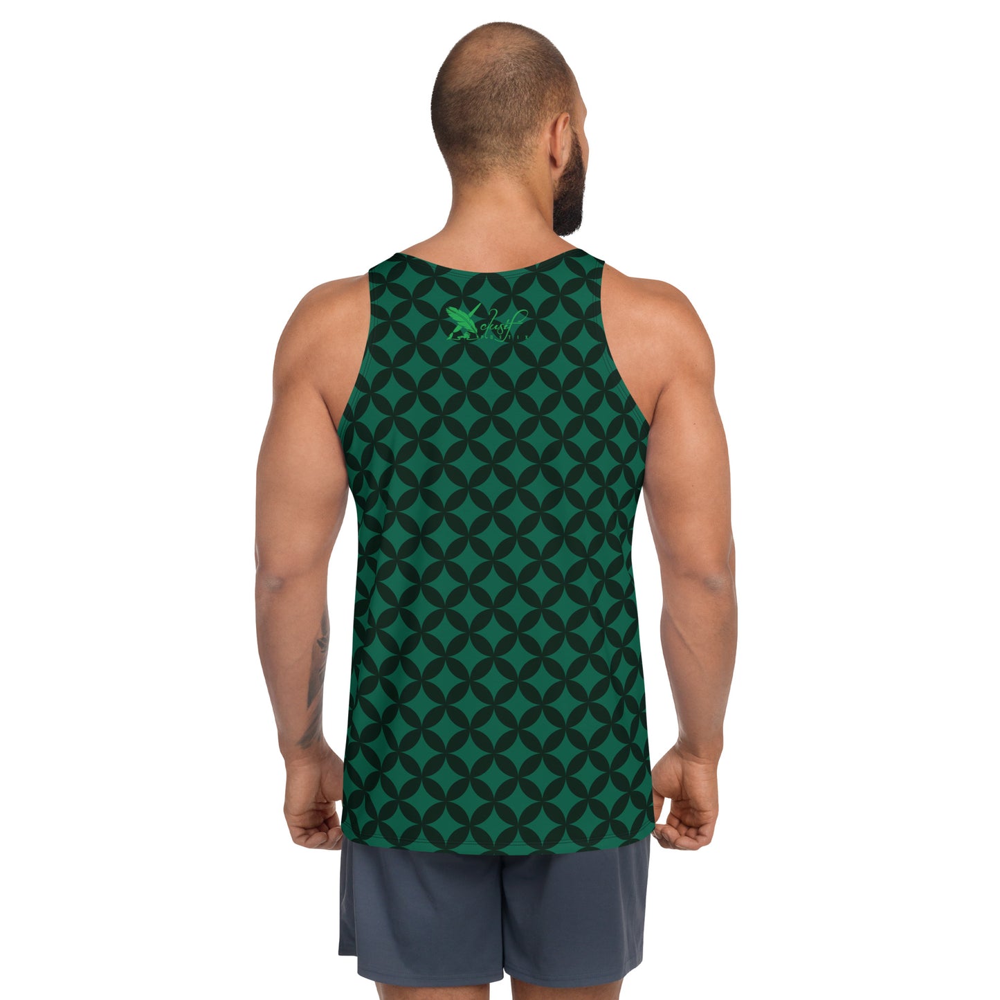 XCLUSIF POETIX LUXURY GREEN Men's Tank Top