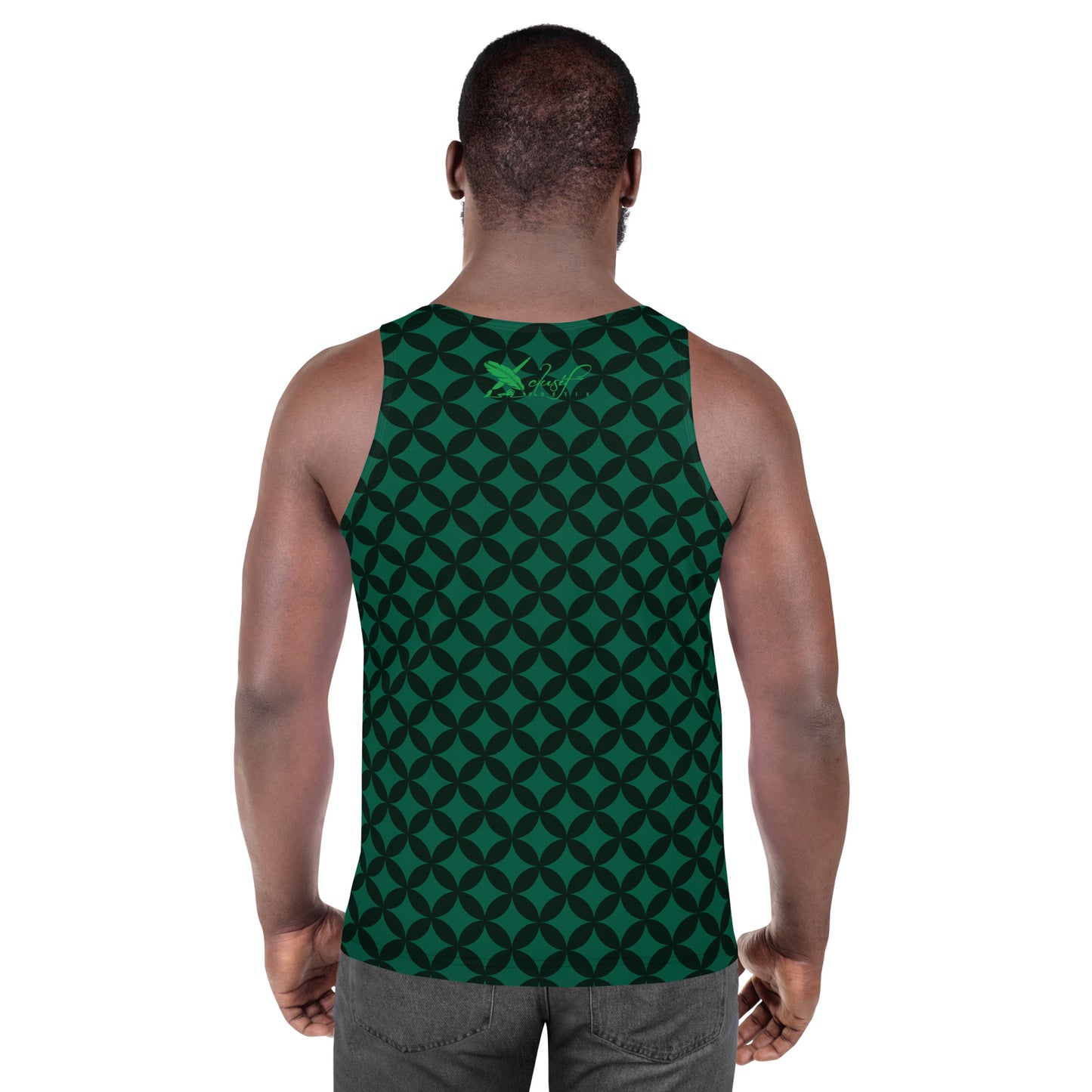 XCLUSIF POETIX LUXURY GREEN Men's Tank Top