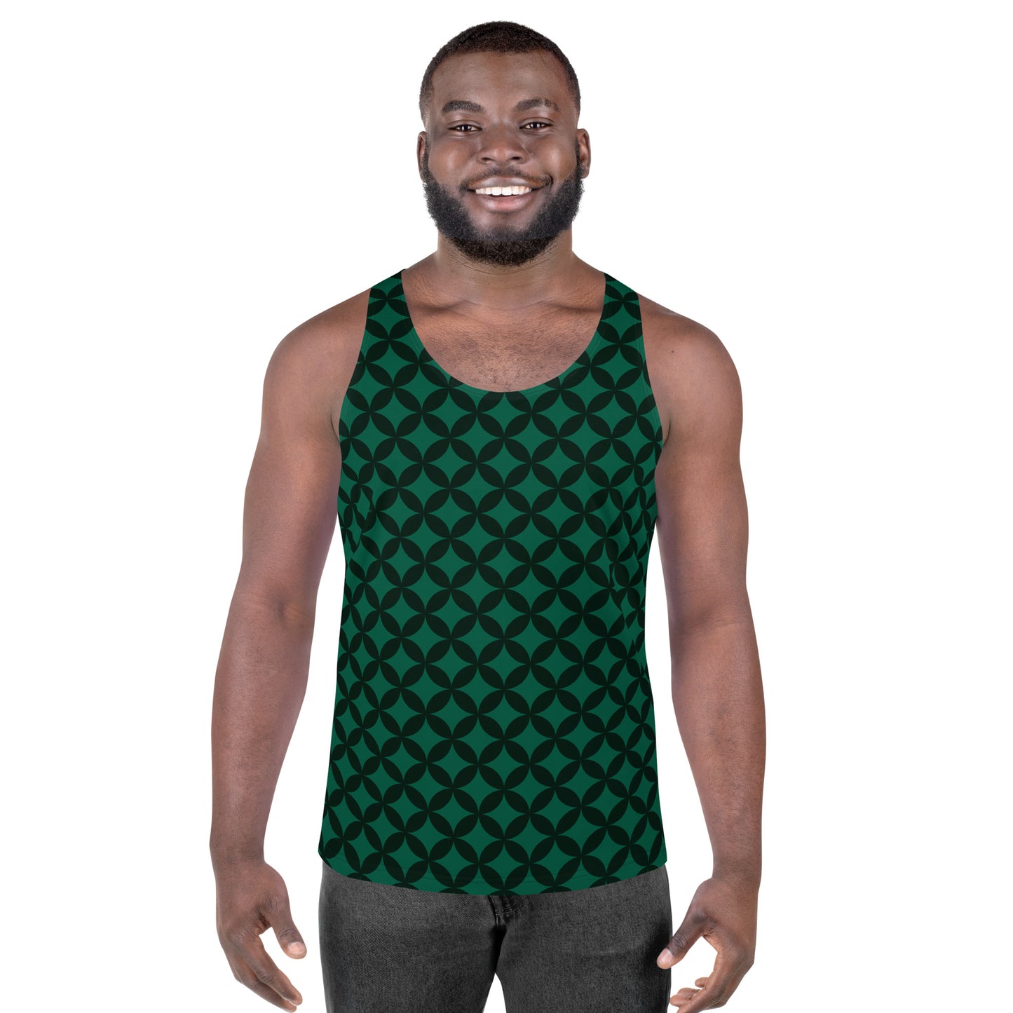 XCLUSIF POETIX LUXURY GREEN Men's Tank Top