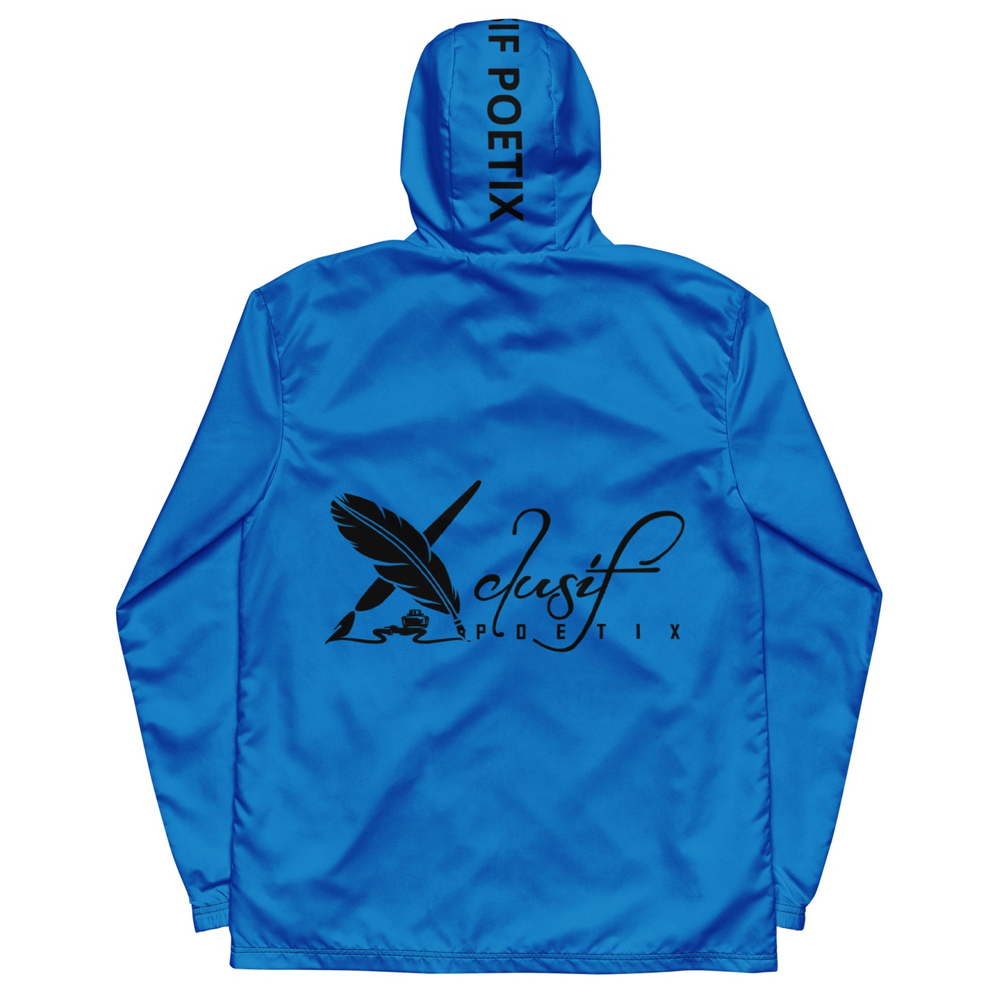 XCLUSIF POETIX BLUE & BLACK Men’s windbreaker