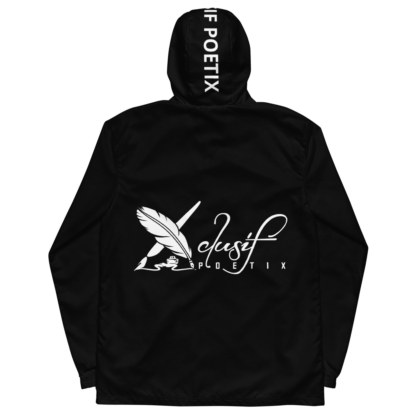 XCLUSIF POETIX BLACK & WHITE Men’s windbreaker