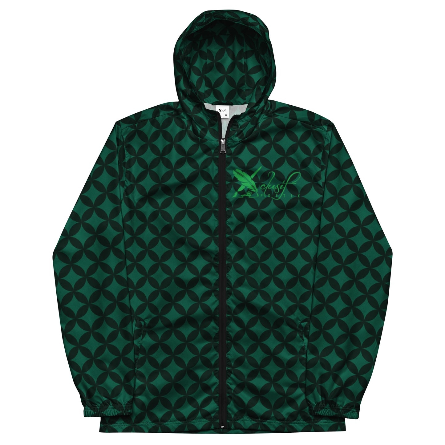 XCLUSIF POETIX LUXURY GREEN Men’s windbreaker