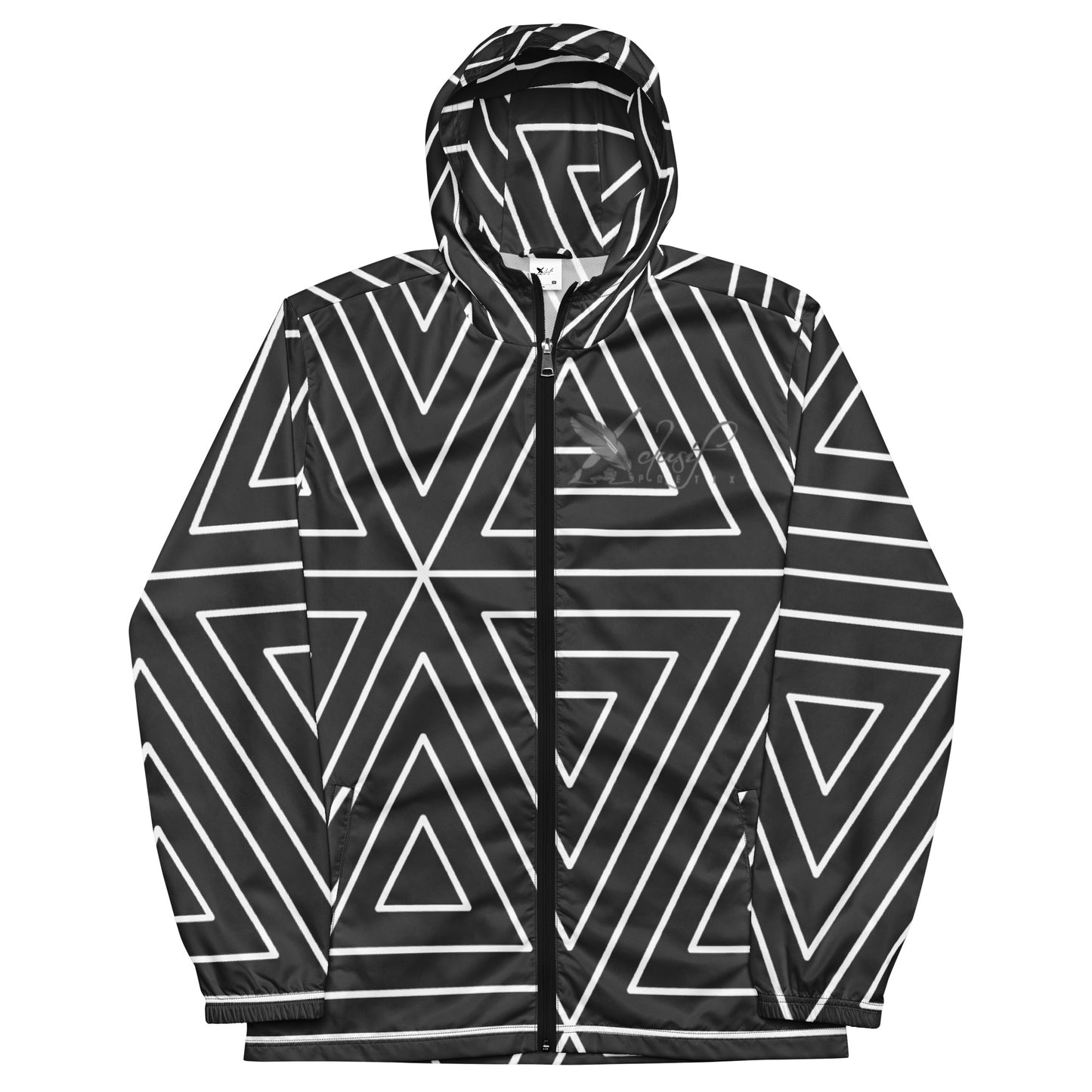 XCLUSIF POETIX BLACK TRIANGLE Men’s windbreaker