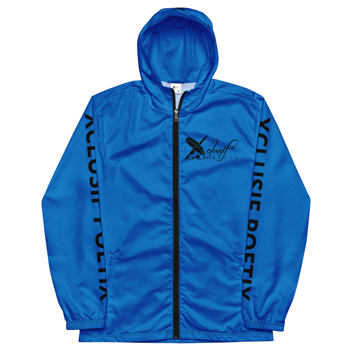 XCLUSIF POETIX BLUE & BLACK Men’s windbreaker