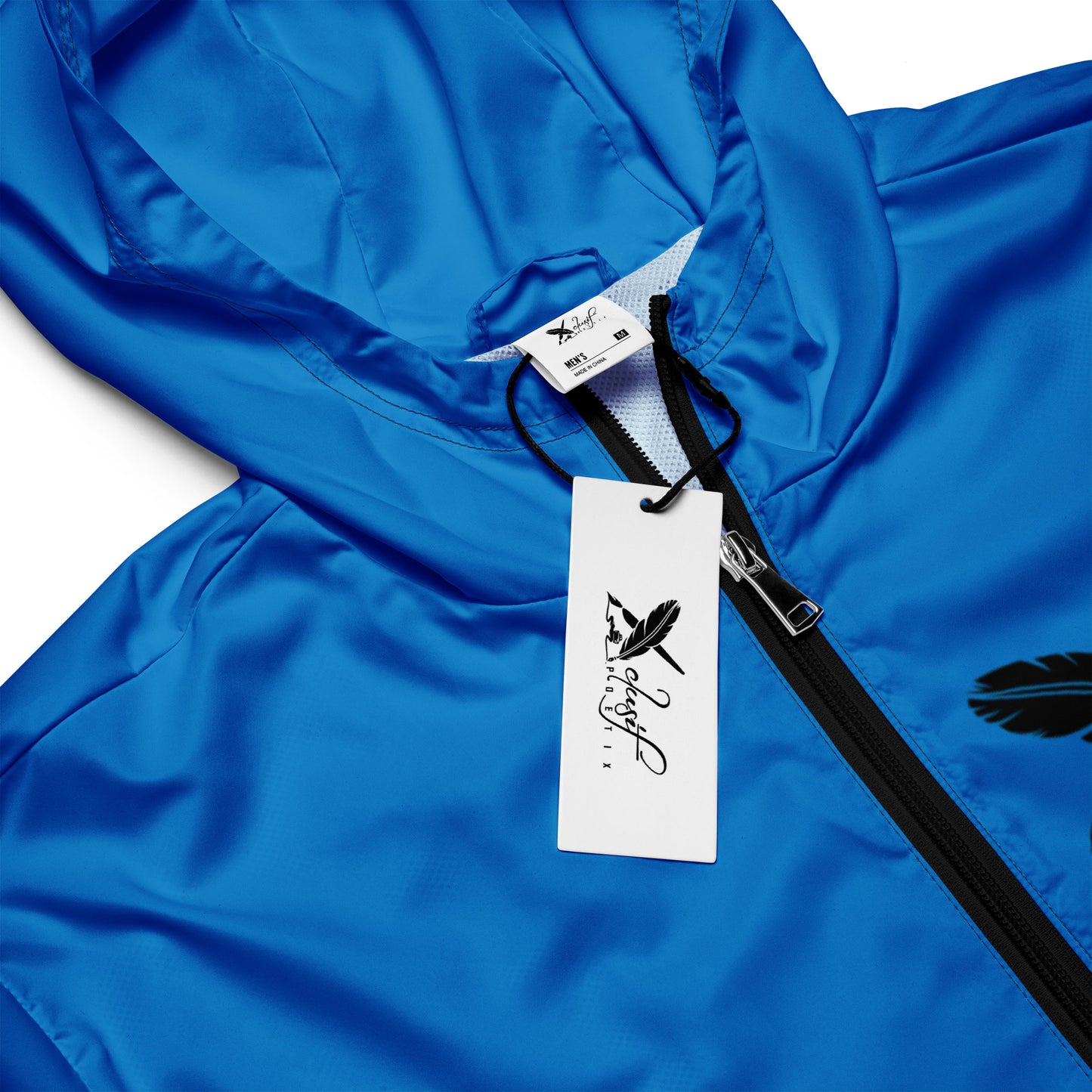 XCLUSIF POETIX BLUE & BLACK Men’s windbreaker