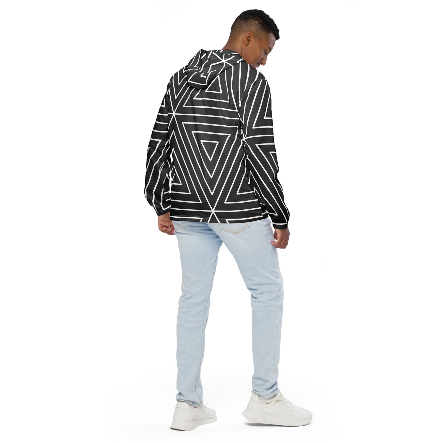 XCLUSIF POETIX BLACK TRIANGLE Men’s windbreaker