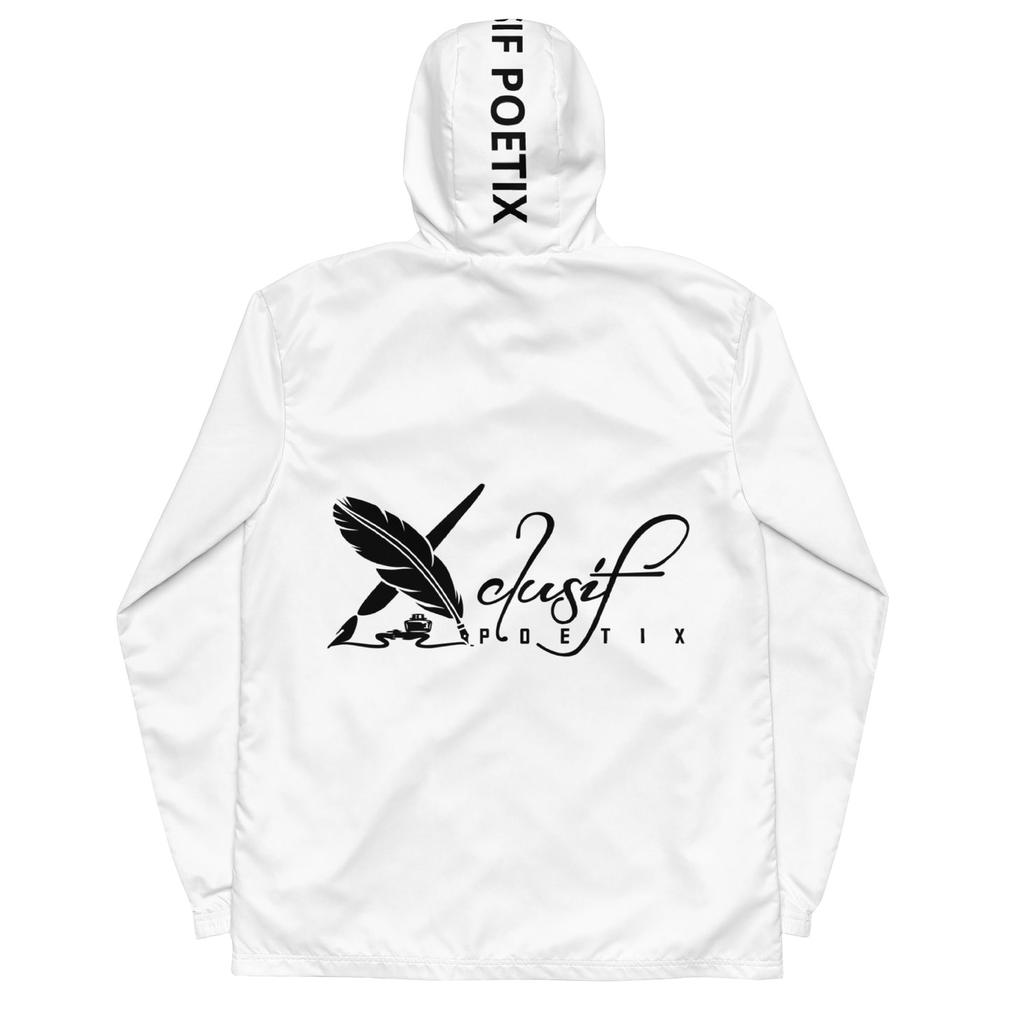 XCLUSIF POETIX WHITE & BLACK Men’s windbreaker