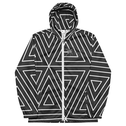 XCLUSIF POETIX BLACK TRIANGLE Men’s windbreaker