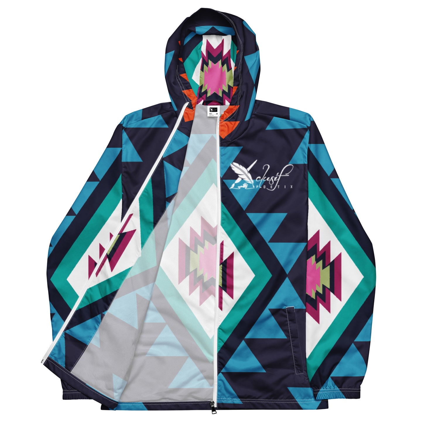 XCLUSIF POETIX TRIBAL Men’s windbreaker