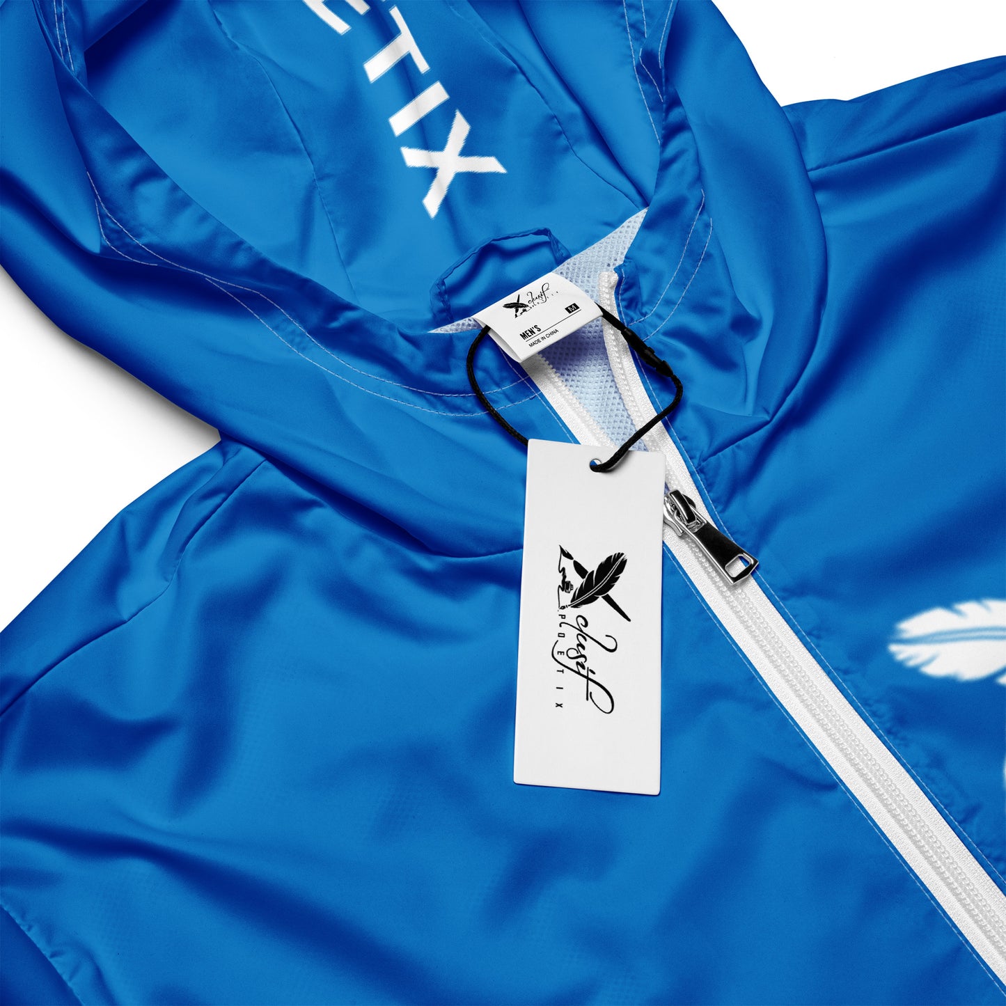 XCLUSIF POETIX BLUE & WHITE Men’s windbreaker