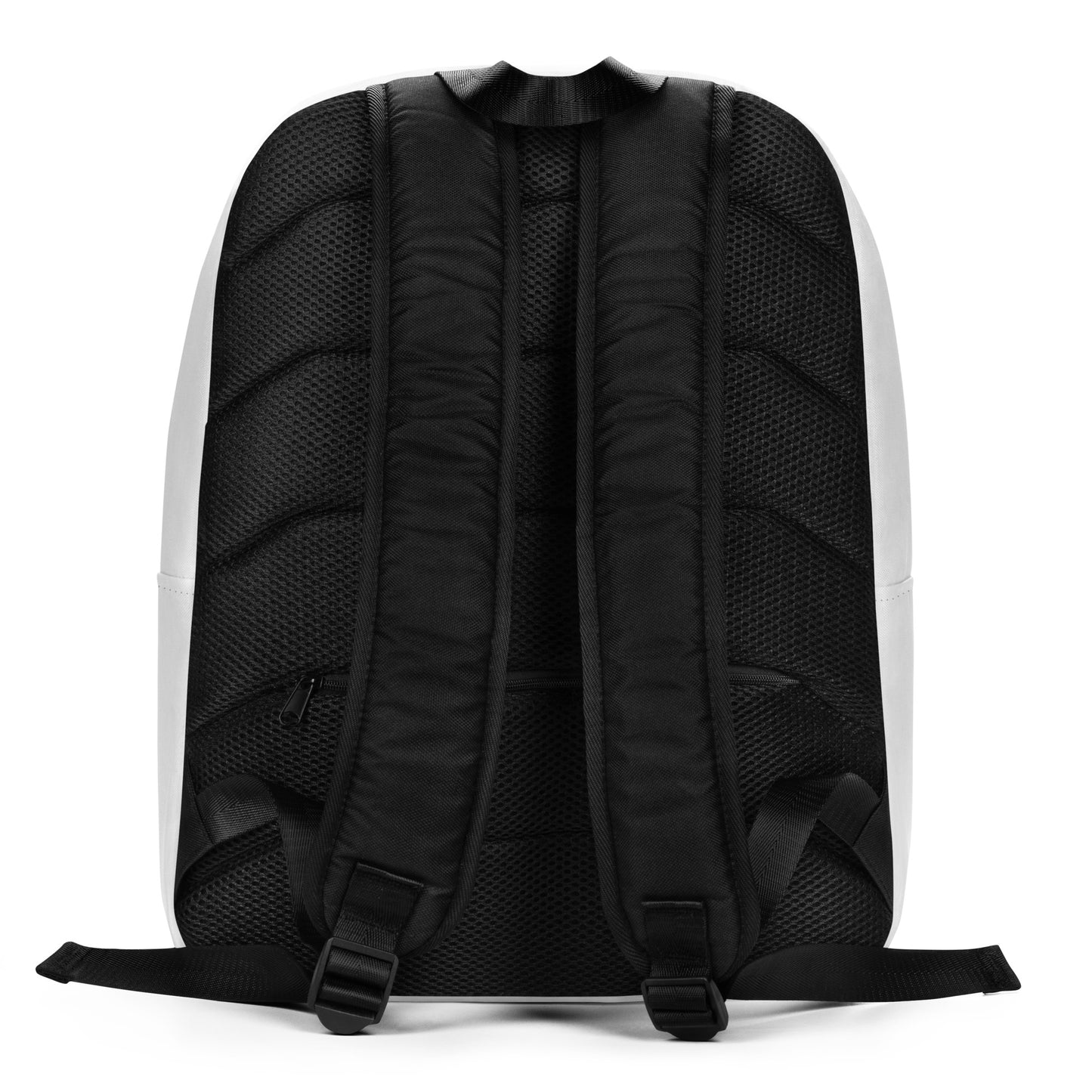 BLESSED BY XCLUSIF POETIX WHITE & GOLD Minimalist Backpack