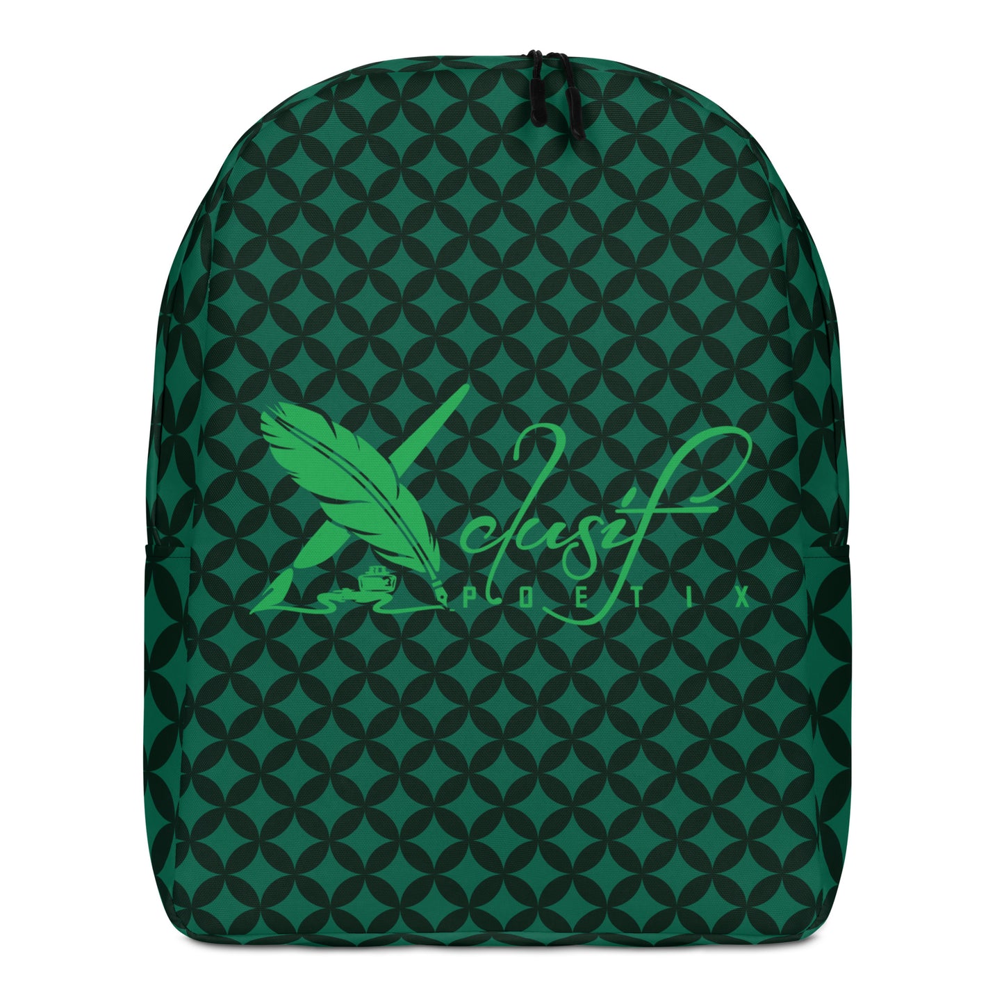 XCLUSIF POETIX LUXURY GREEN Minimalist Backpack