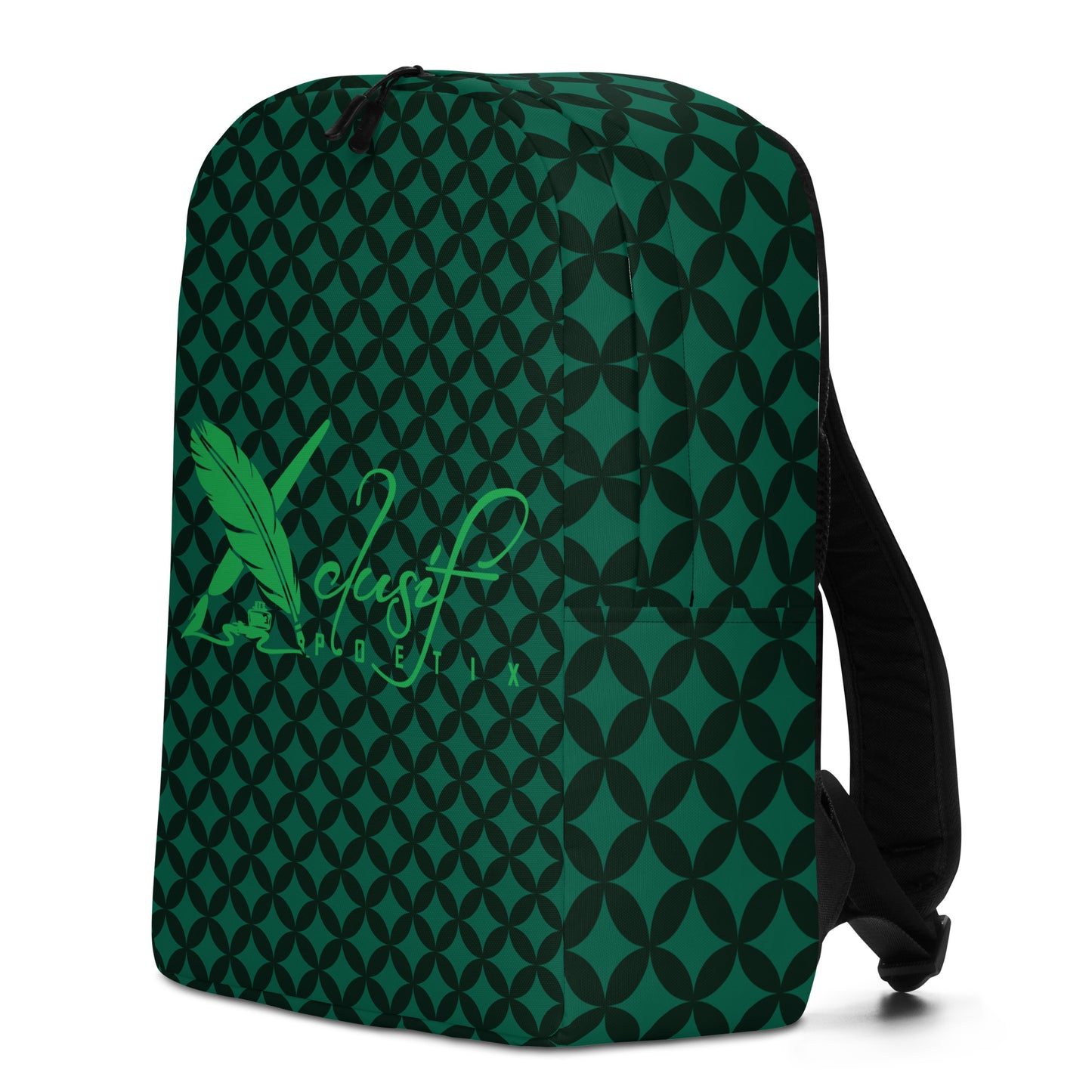 XCLUSIF POETIX LUXURY GREEN Minimalist Backpack