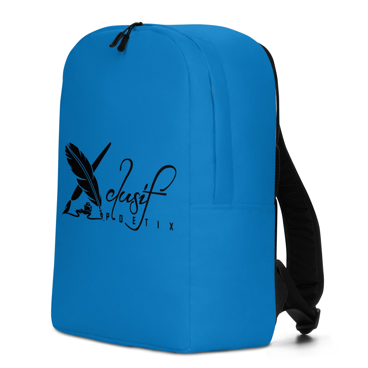 XCLUSIF POETIX BLUE & BLACK Minimalist Backpack