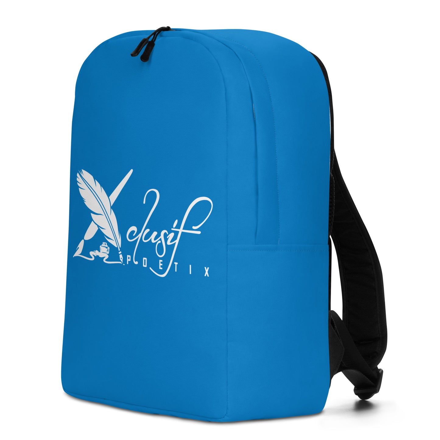 XCLUSIF POETIX BLUE & WHITE Minimalist Backpack