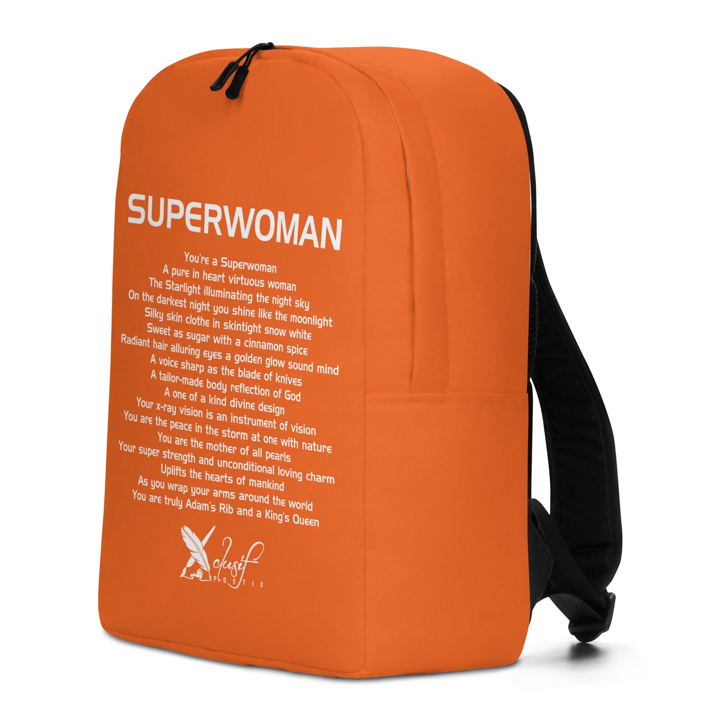 SUPERWOMAN BY XCLUSIF POETIX ORANGE Minimalist Backpack