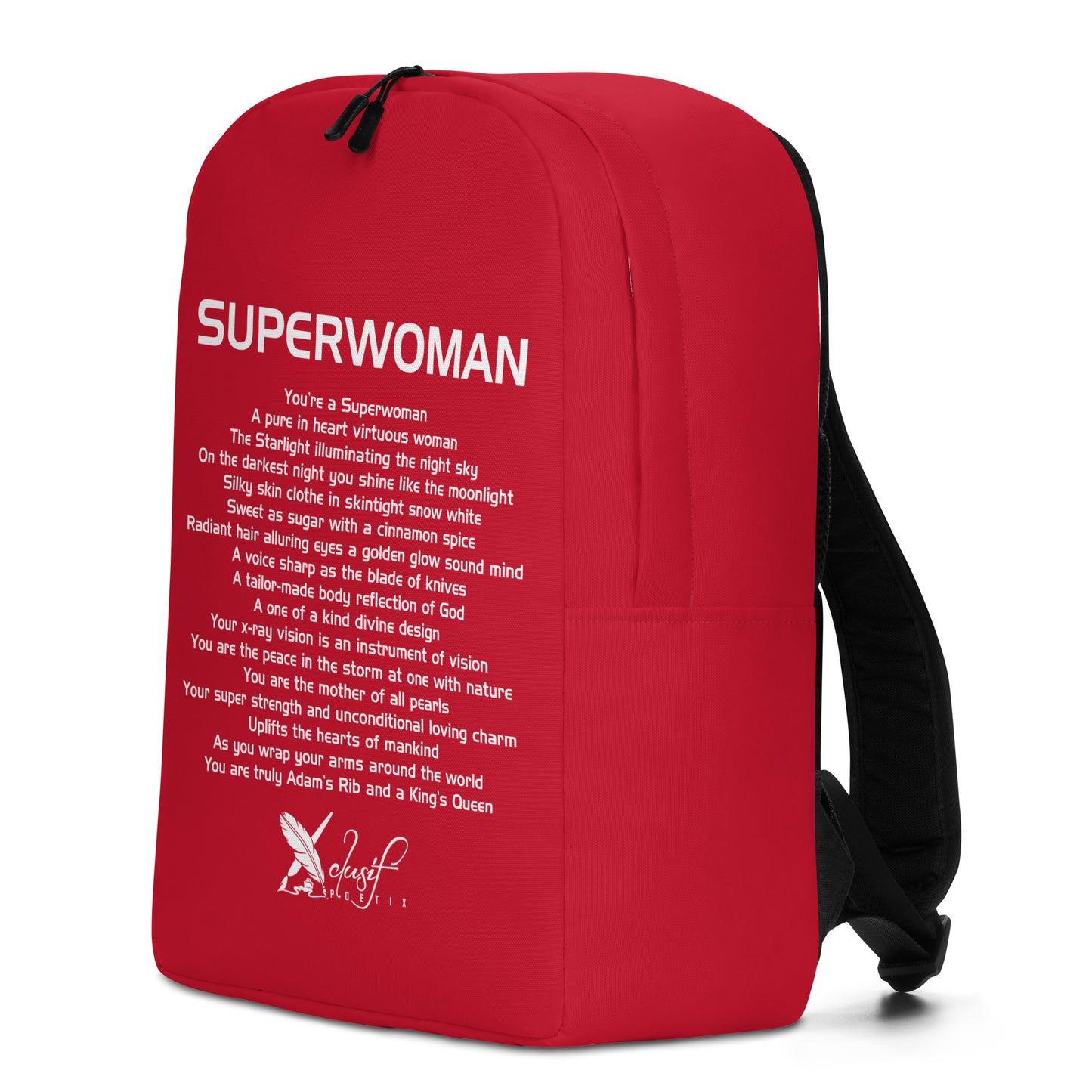 SUPERWOMAN BY XCLUSIF POETIX RED Minimalist Backpack