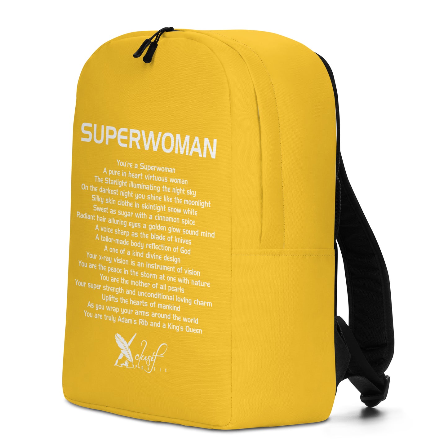 SUPERWOMAN BY XCLUSIF POETIX YELLOW Minimalist Backpack