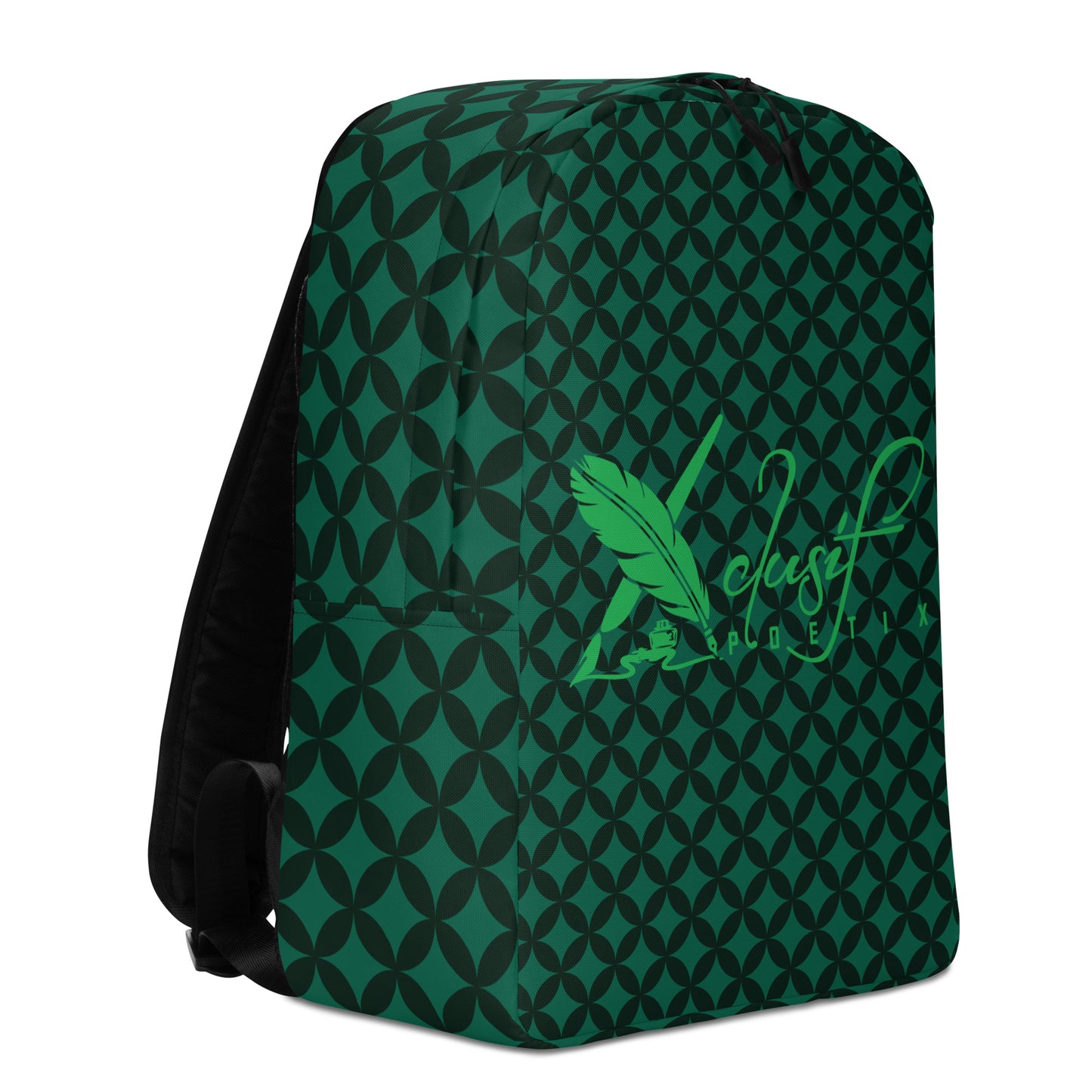 XCLUSIF POETIX LUXURY GREEN Minimalist Backpack