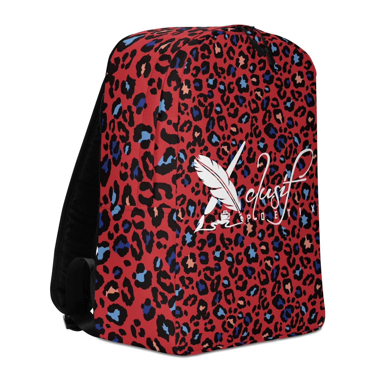 XCLUSIF POETIX RED LEOPARD Minimalist Backpack